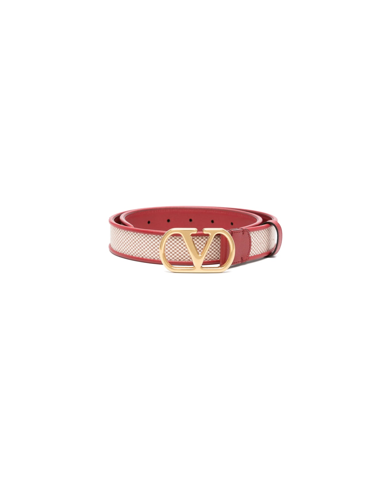 Valentino Garavani Belt - RED/NEUTRALS