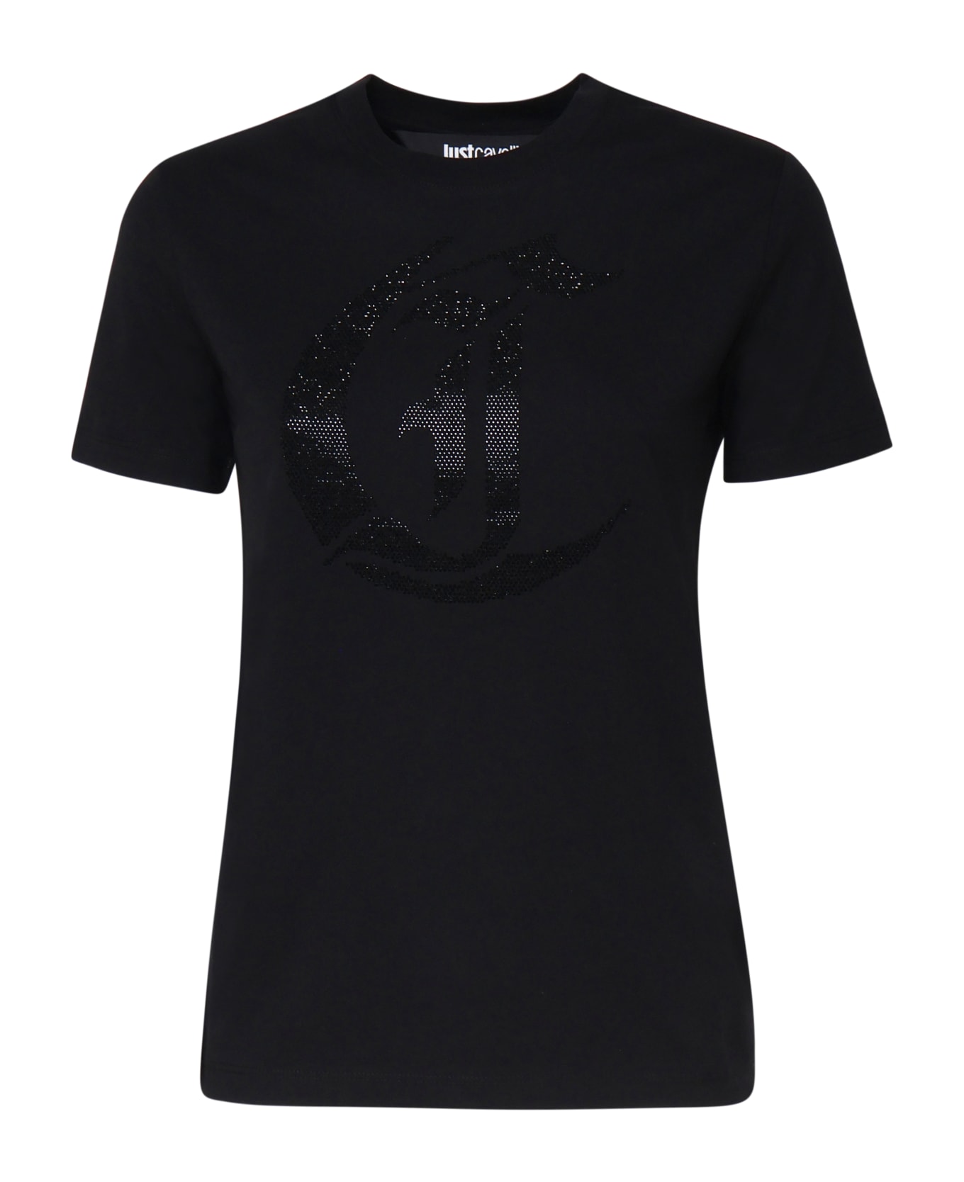 Just Cavalli Cotton T-shirt - Black