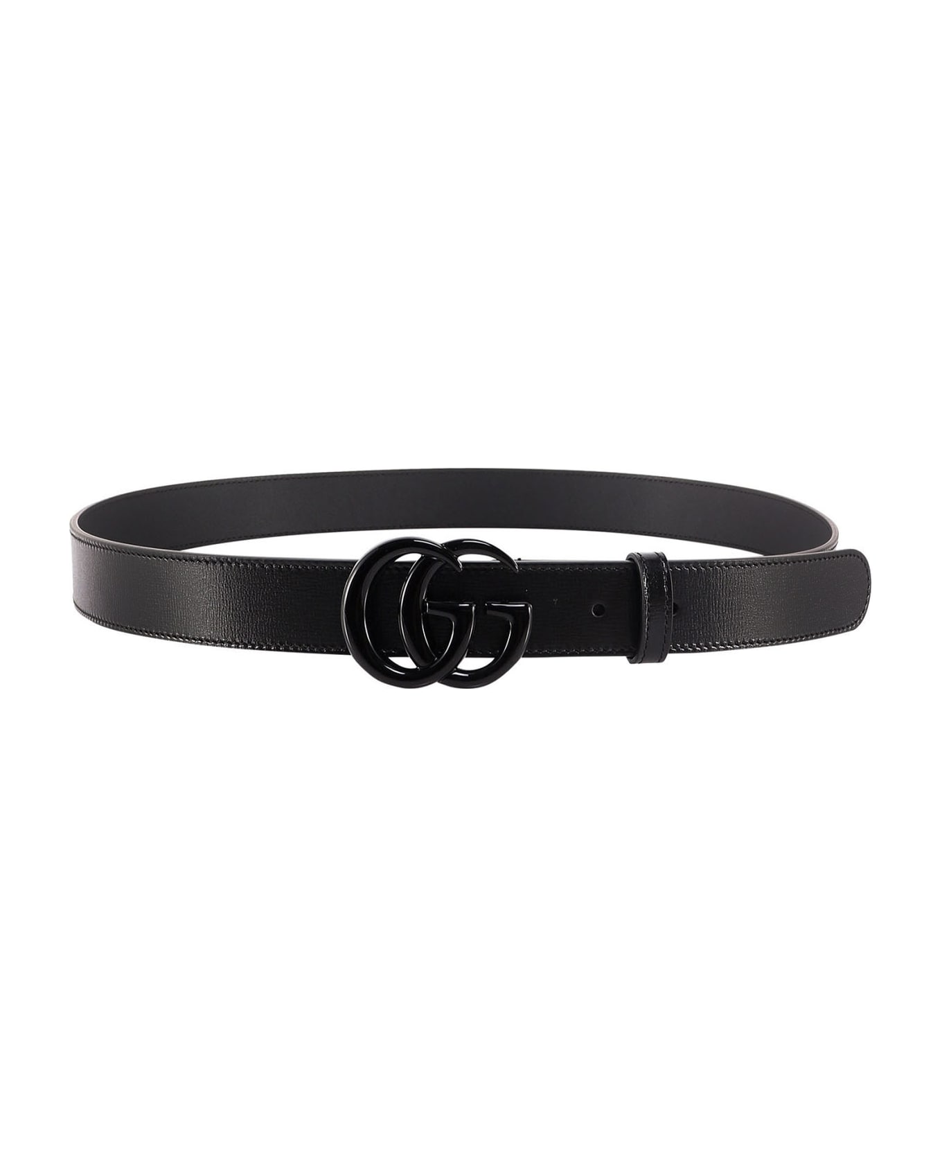 Gucci Gg Marmont Belt - Black ベルト
