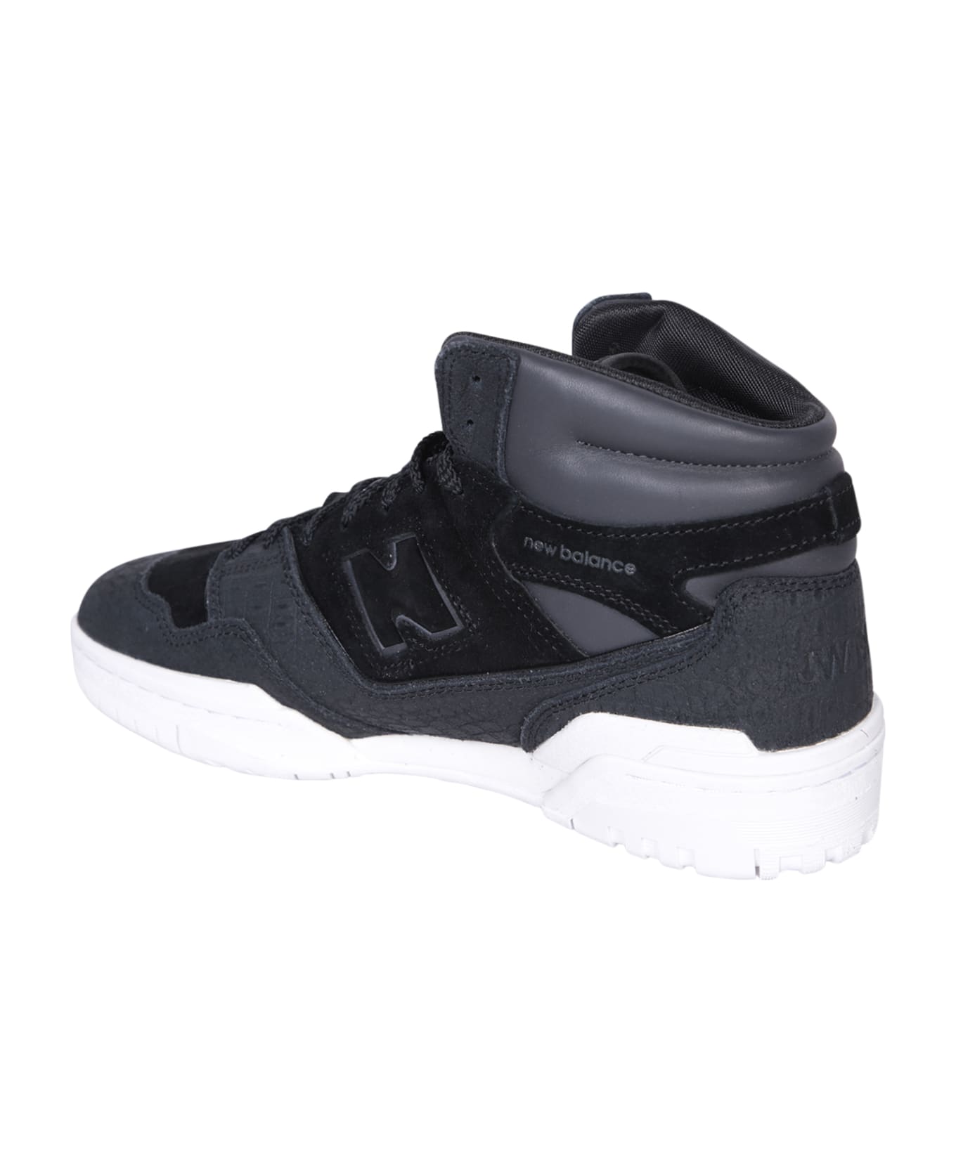 Junya Watanabe Bb650 Black High Sneakers - Black