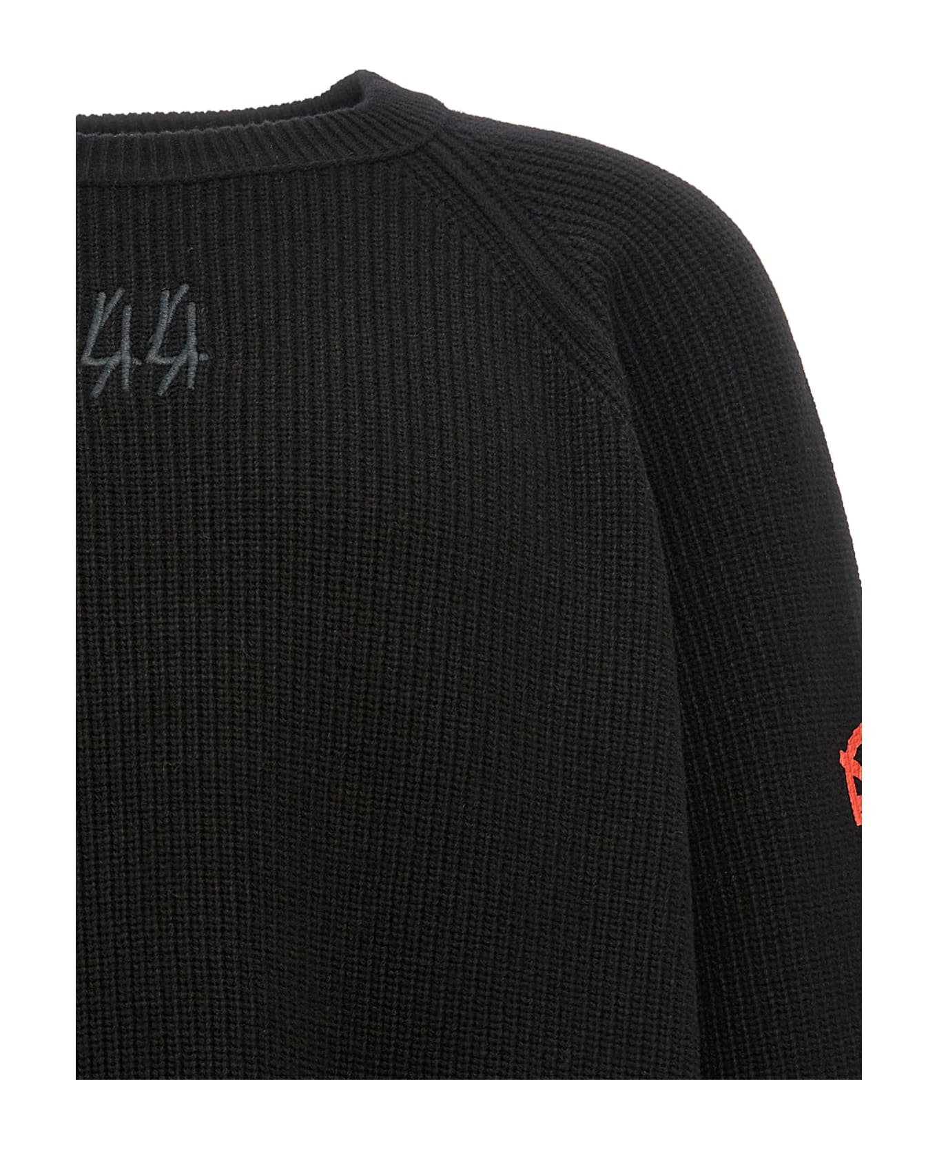 44 Label Group 'darkened' Sweater - Black  