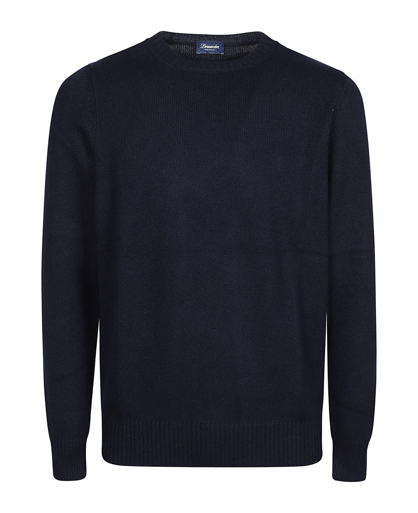 Drumohr Round Neck Sweater - Blu