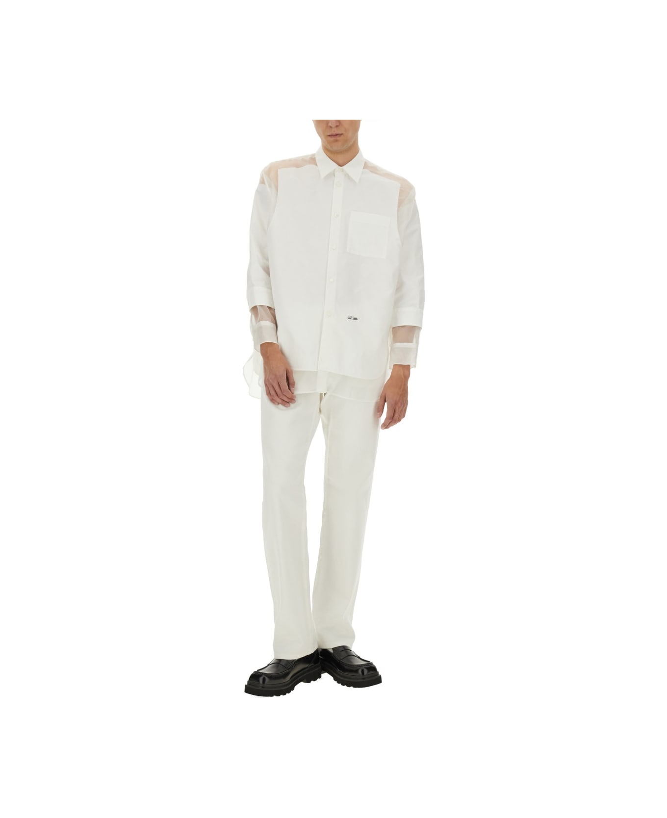 Jean Paul Gaultier "the Petit Grand" Shirt - WHITE