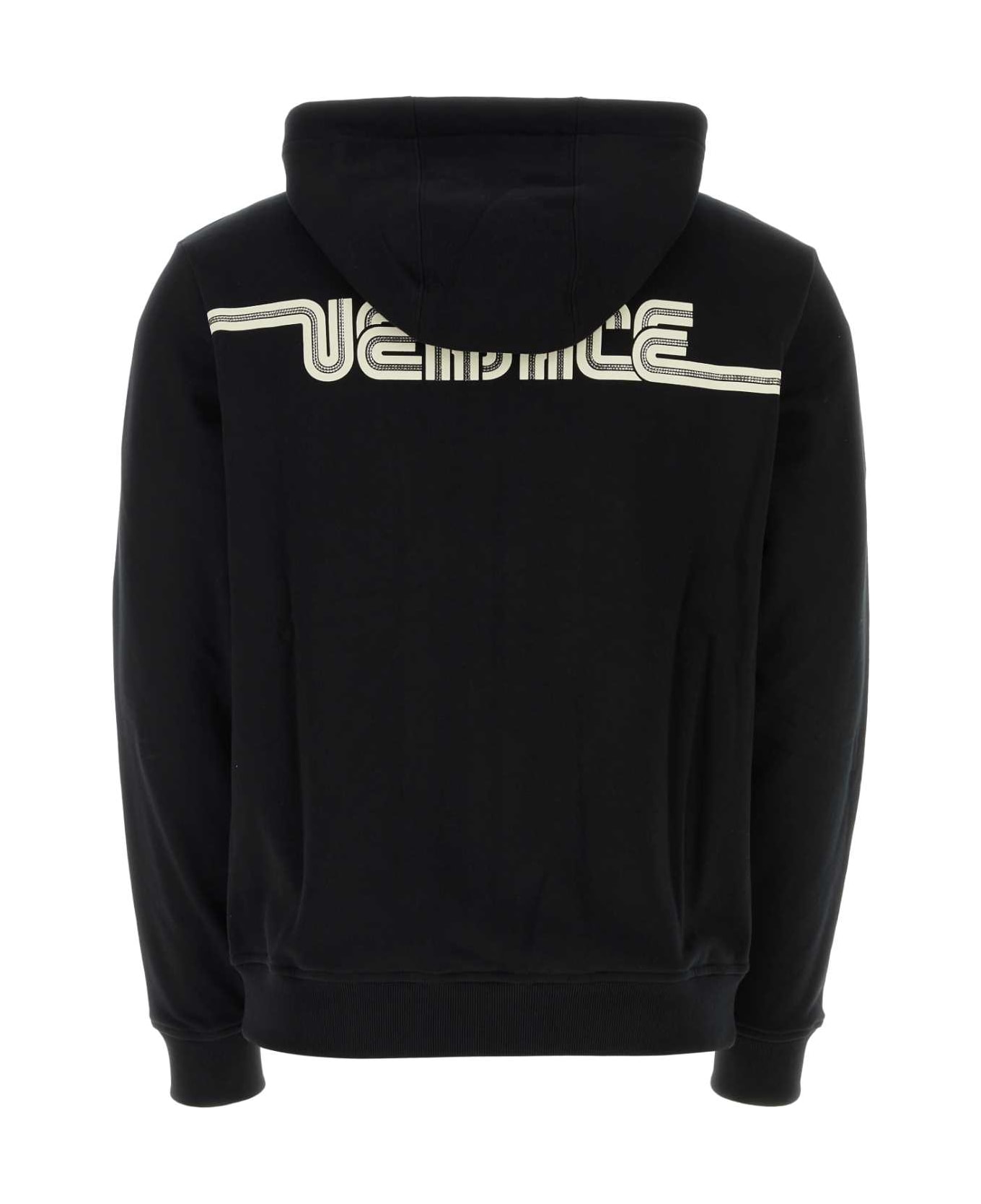 Versace Black Cotton Sweatshirt - BLACK