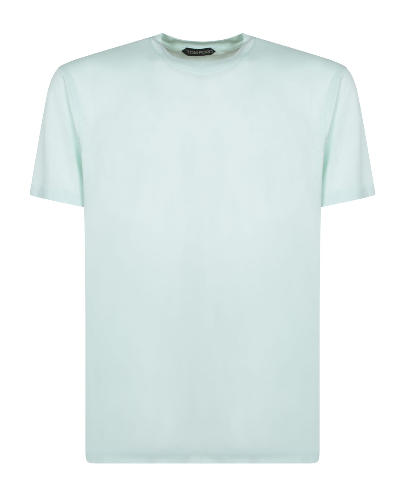 Tom Ford Sea Green Lyocell Blend T-shirt - GLASSGREEN