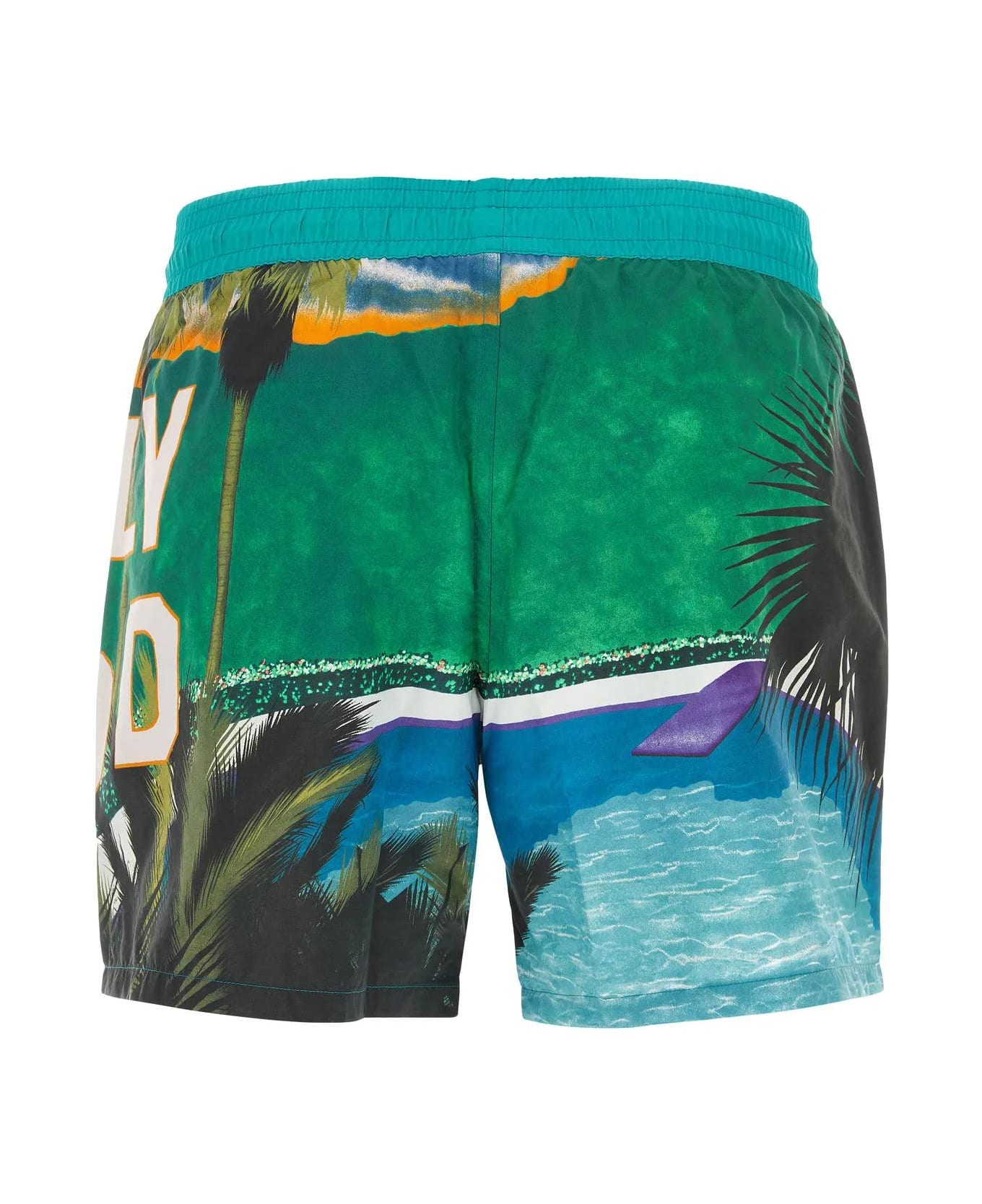 Etro Printed Nylon Swimming Shorts - Multicolor 水着
