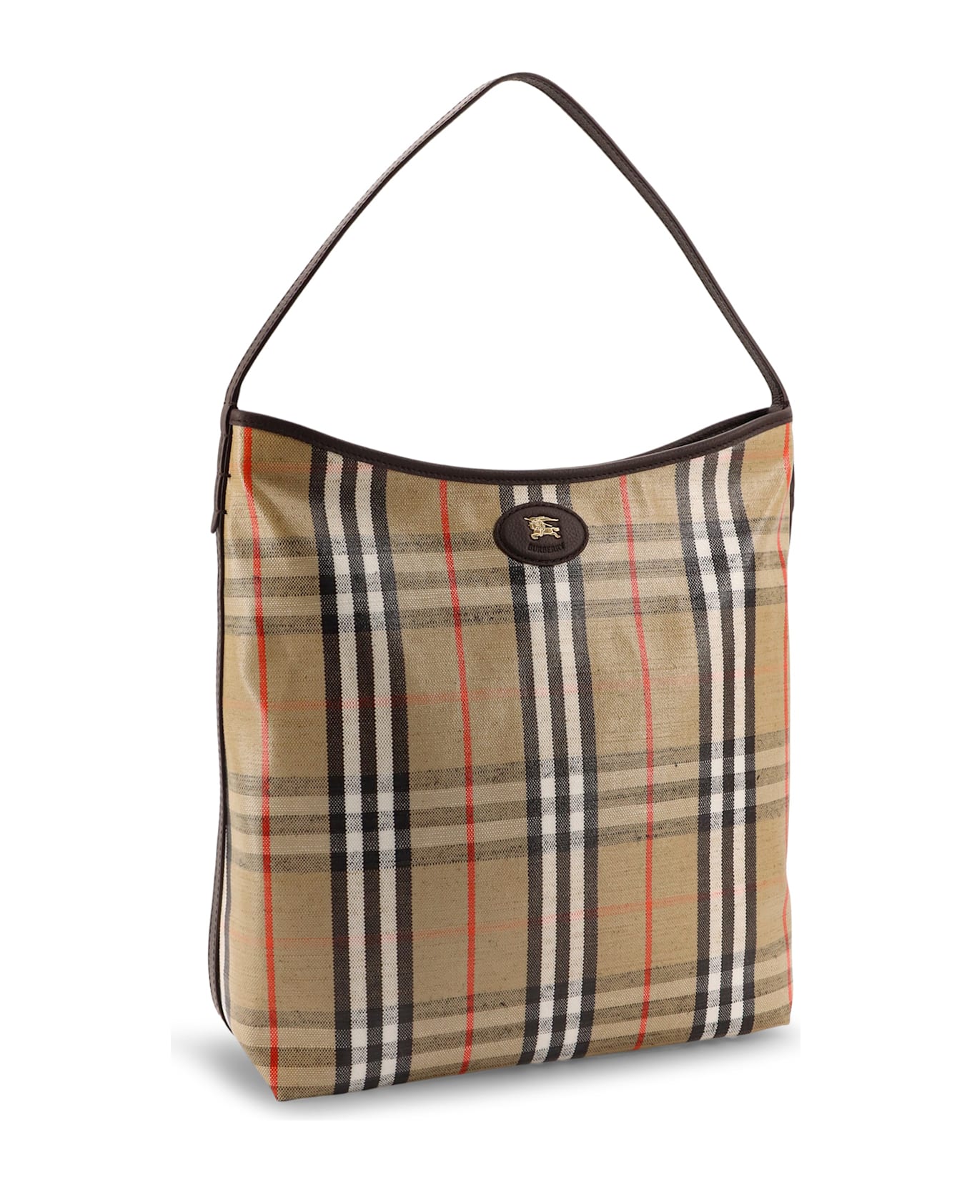 ショルダーバッグ・ポシェット Burberry Higlands Shoulder Bag With Traditional Check Motif Higlands shoulder bag with Traditional Check motif BURBERRY