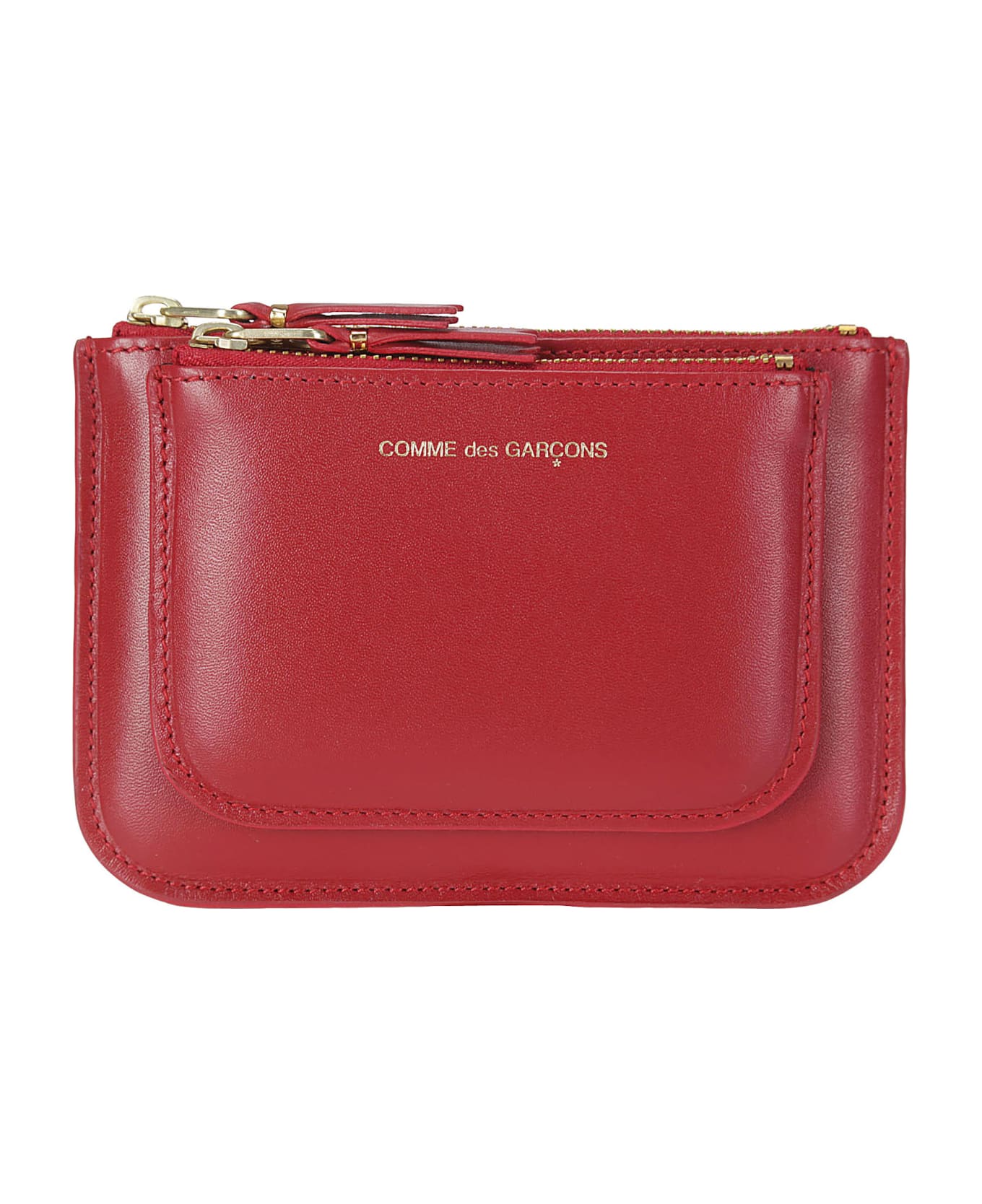 Comme des Garçons Wallet Outside Pocket - RED 財布