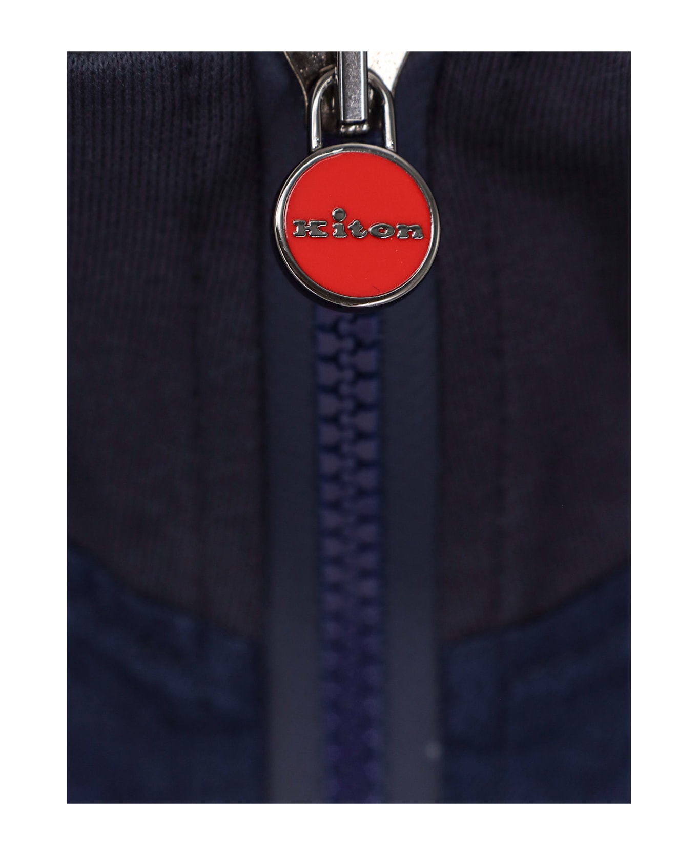 Kiton Cotton Sweatshirt - White