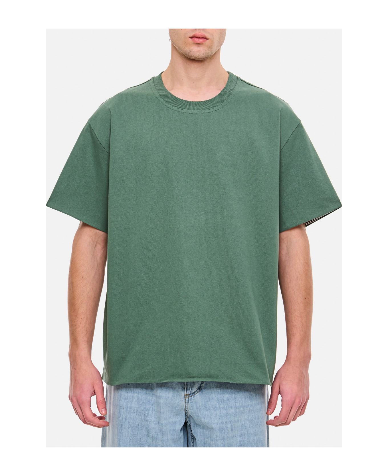 Bottega Veneta Double Layer T-shirt - Green
