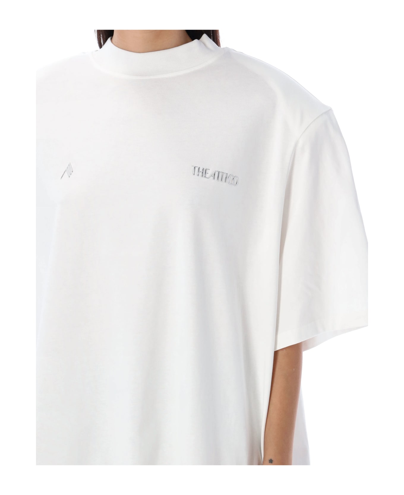 The Attico Kilie T-shirt - WHITE Tシャツ