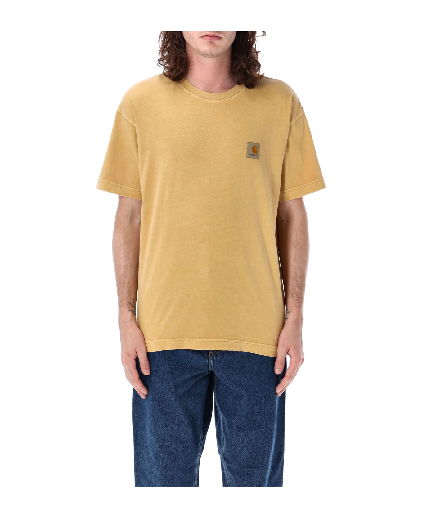 Carhartt S/s Nelson T-shirt - BOURBON
