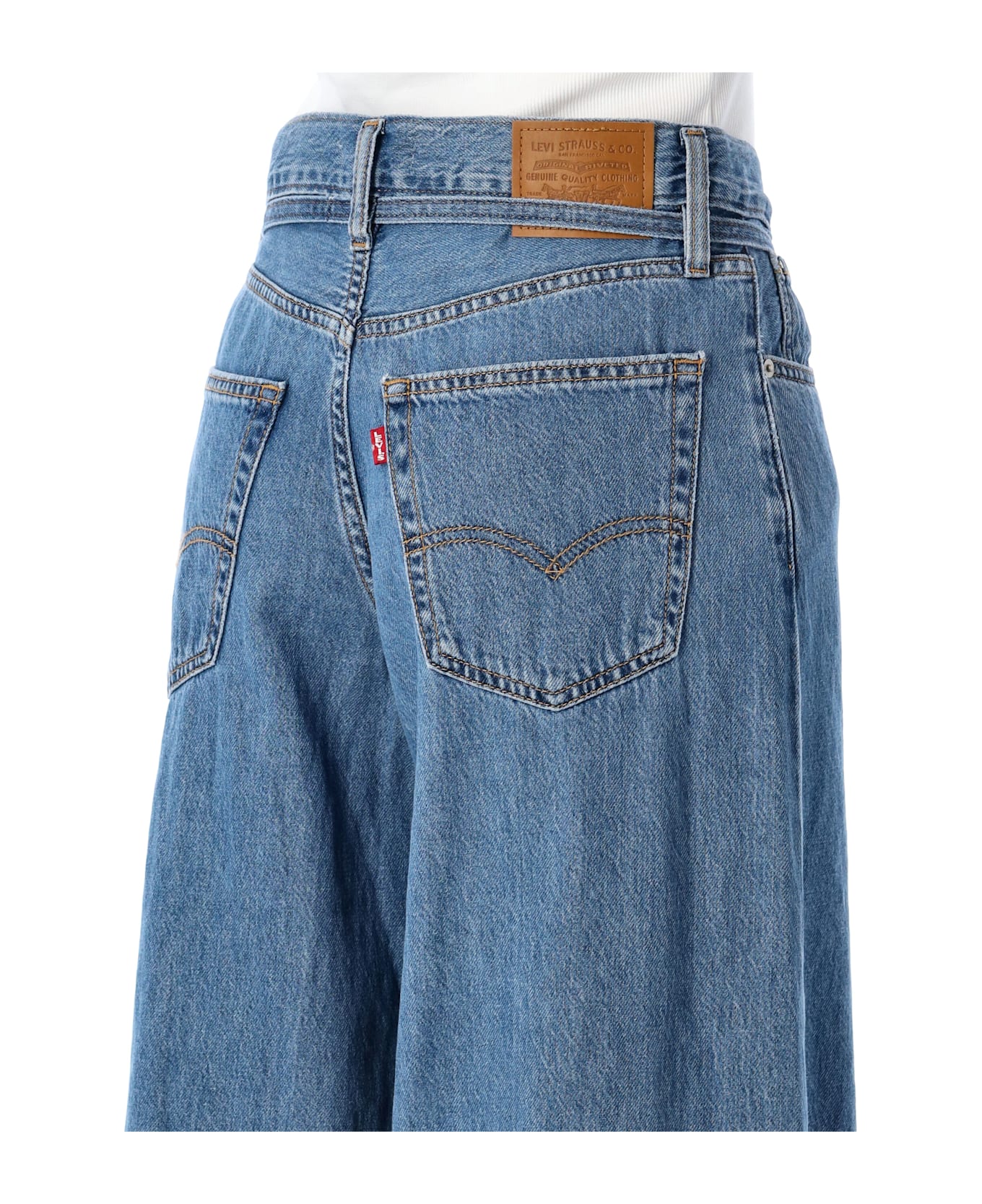 Levi
s Xl Superwide Jeans - CAUDE AND EFFECT BLUE