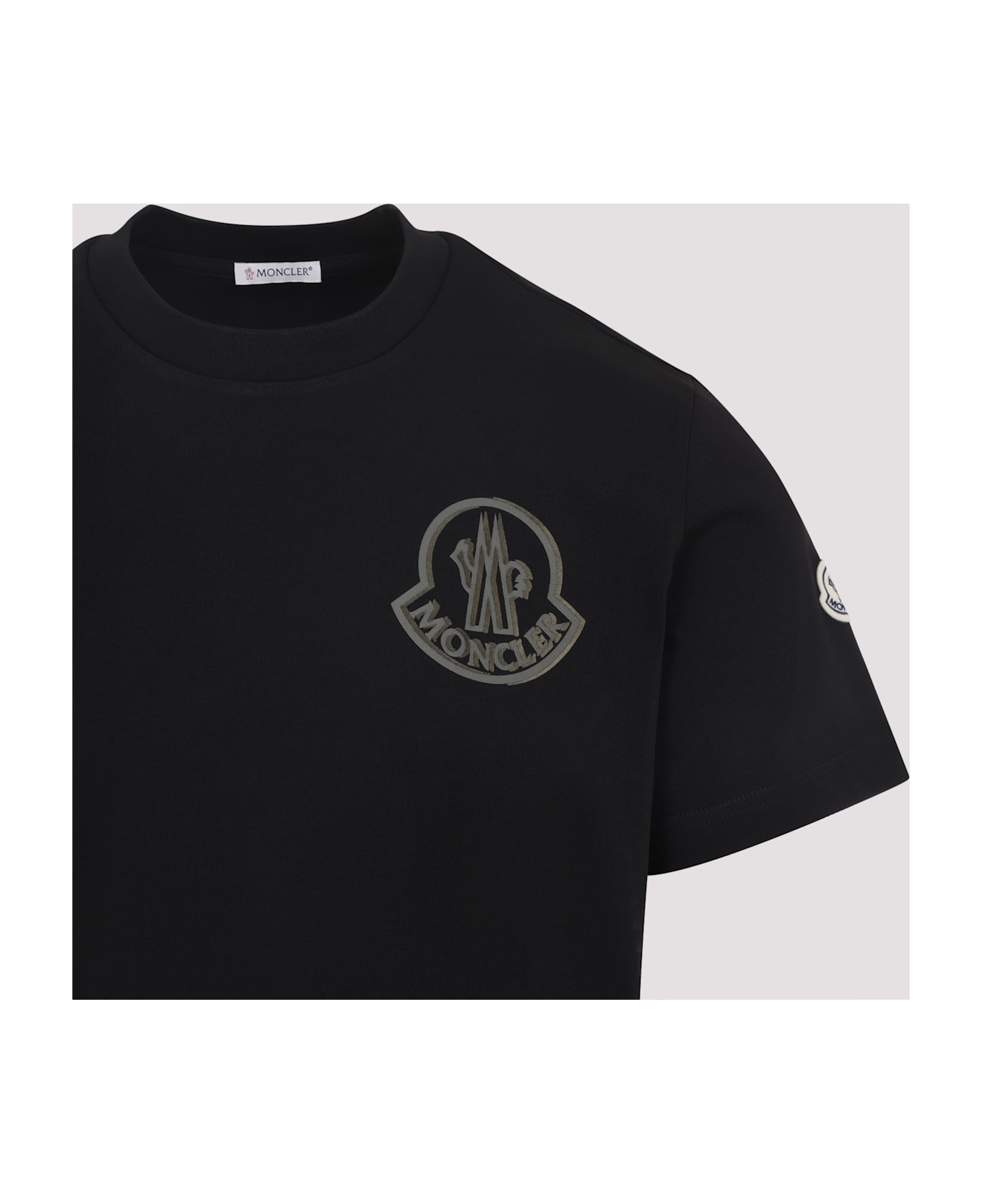 Moncler Short Sleeves T-shirt - Black