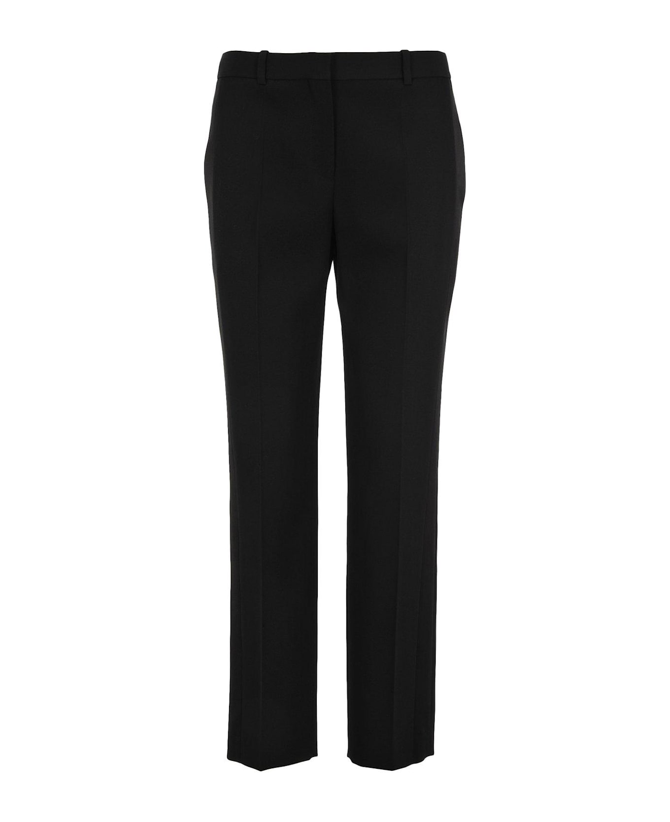 Givenchy Contrasting Trim Tuxedo Trousers - BLACK