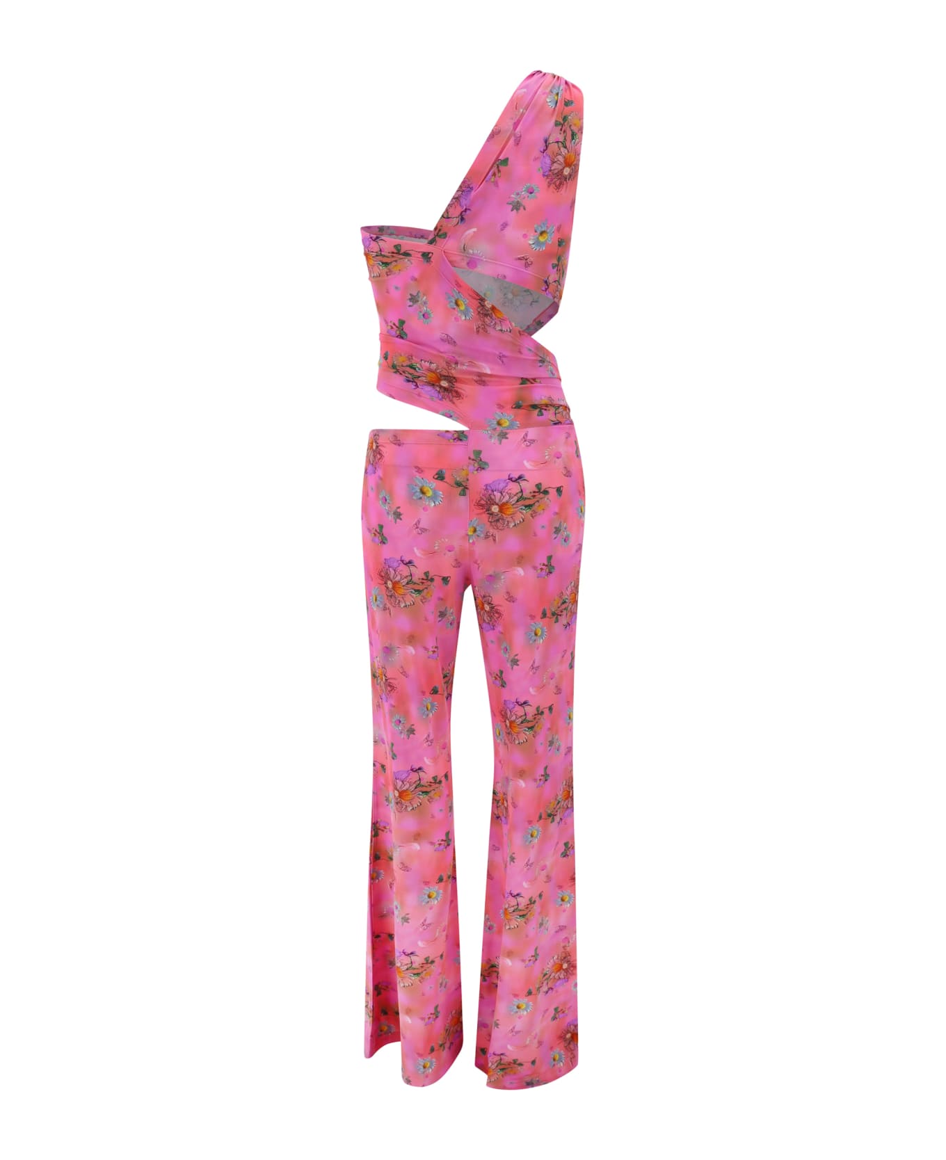 Maccapani Jumpsuit Dress - Clothing Pantalon teint à imprimé ensemble Kaki