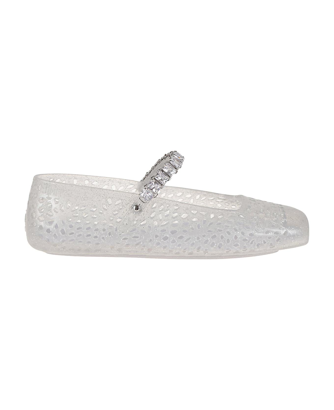 Jimmy Choo The Jelly - Clear Silver Mix Crystal