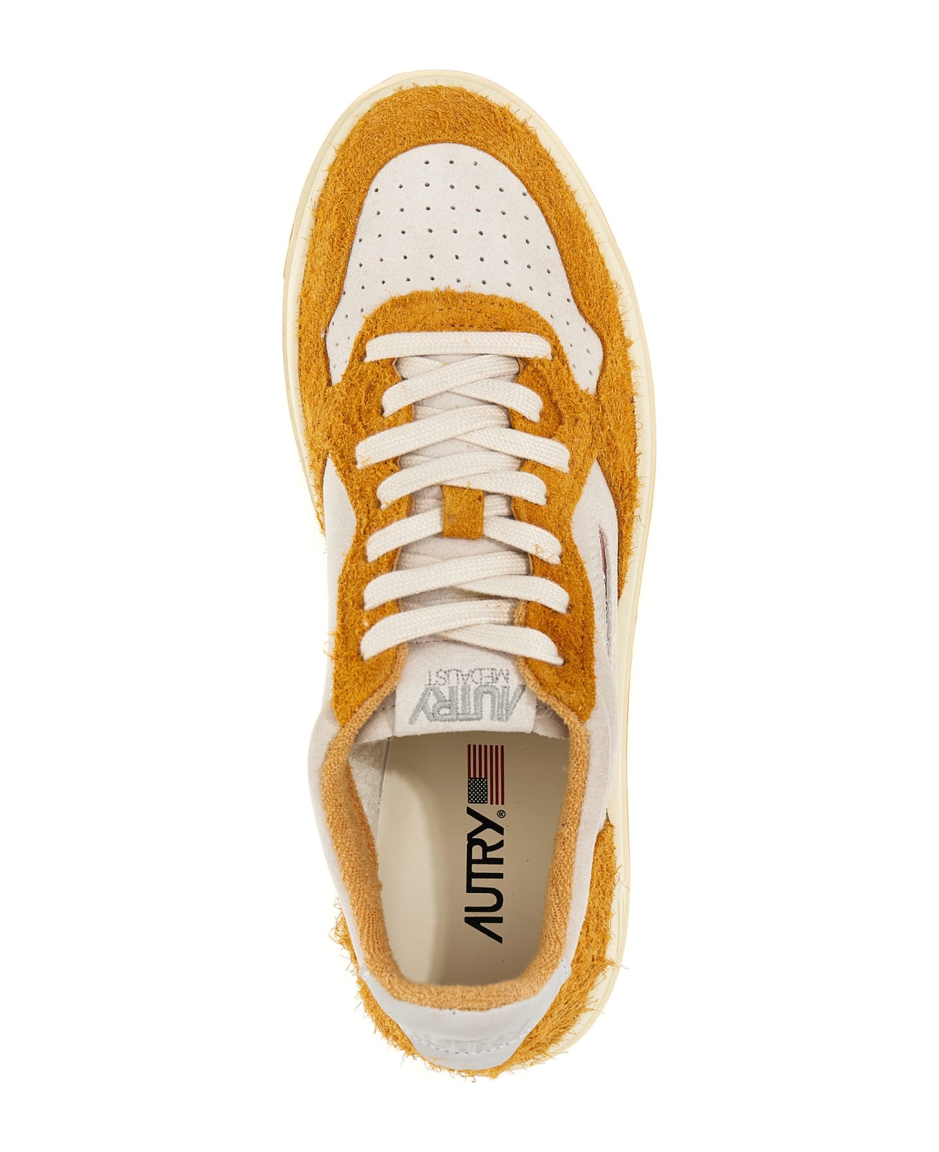 Autry Low Medalist Sneakers - Orange