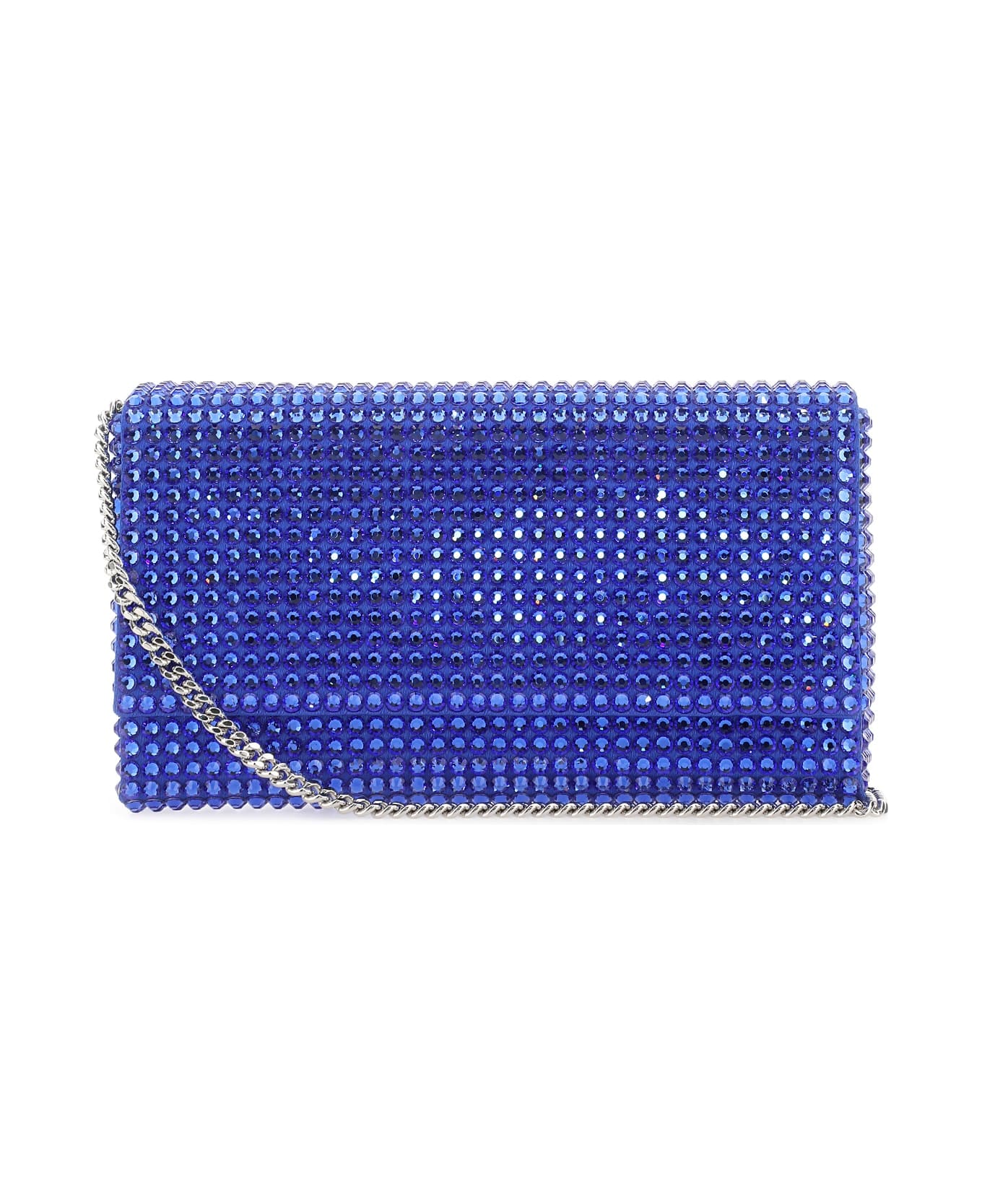 Amina Muaddi Clutch - BLUE