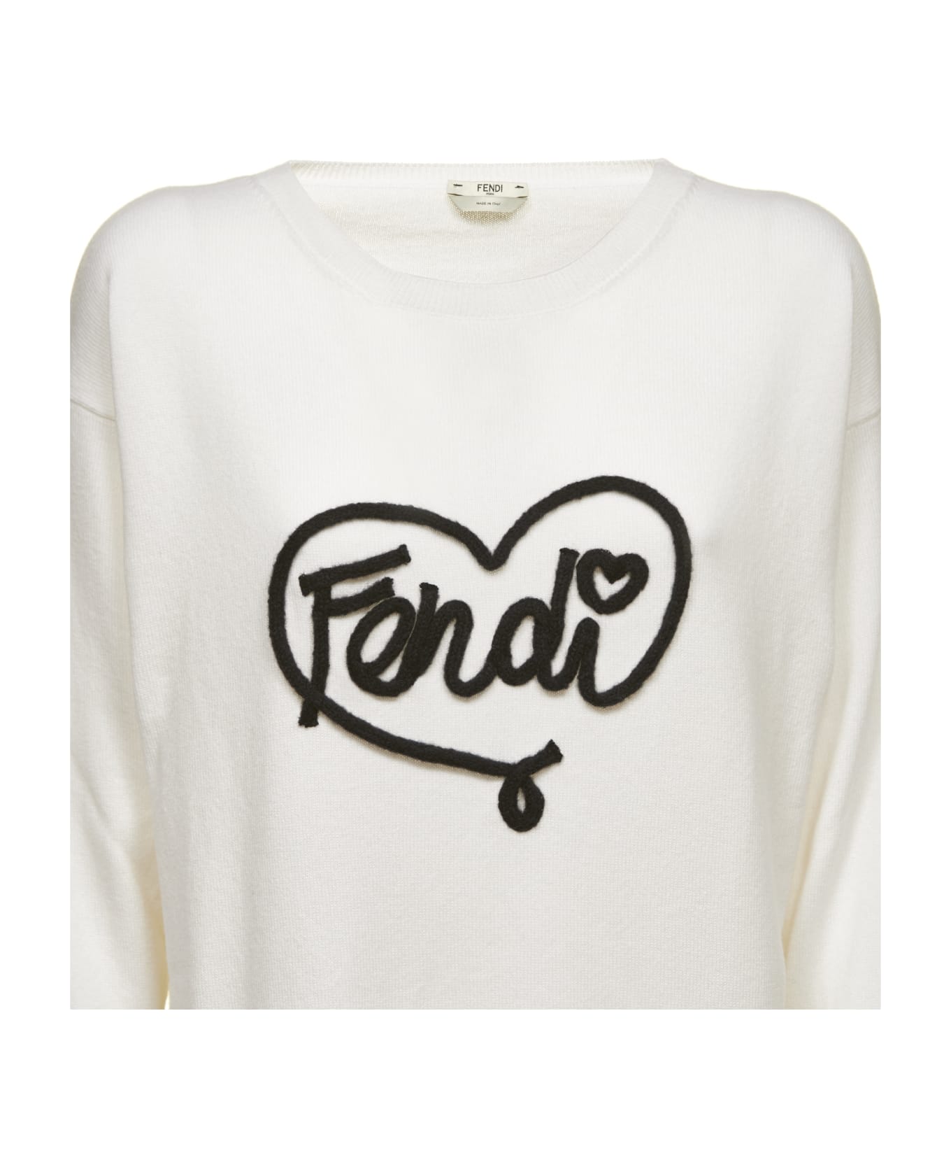 Fendi Heart Logo Sweater | italist