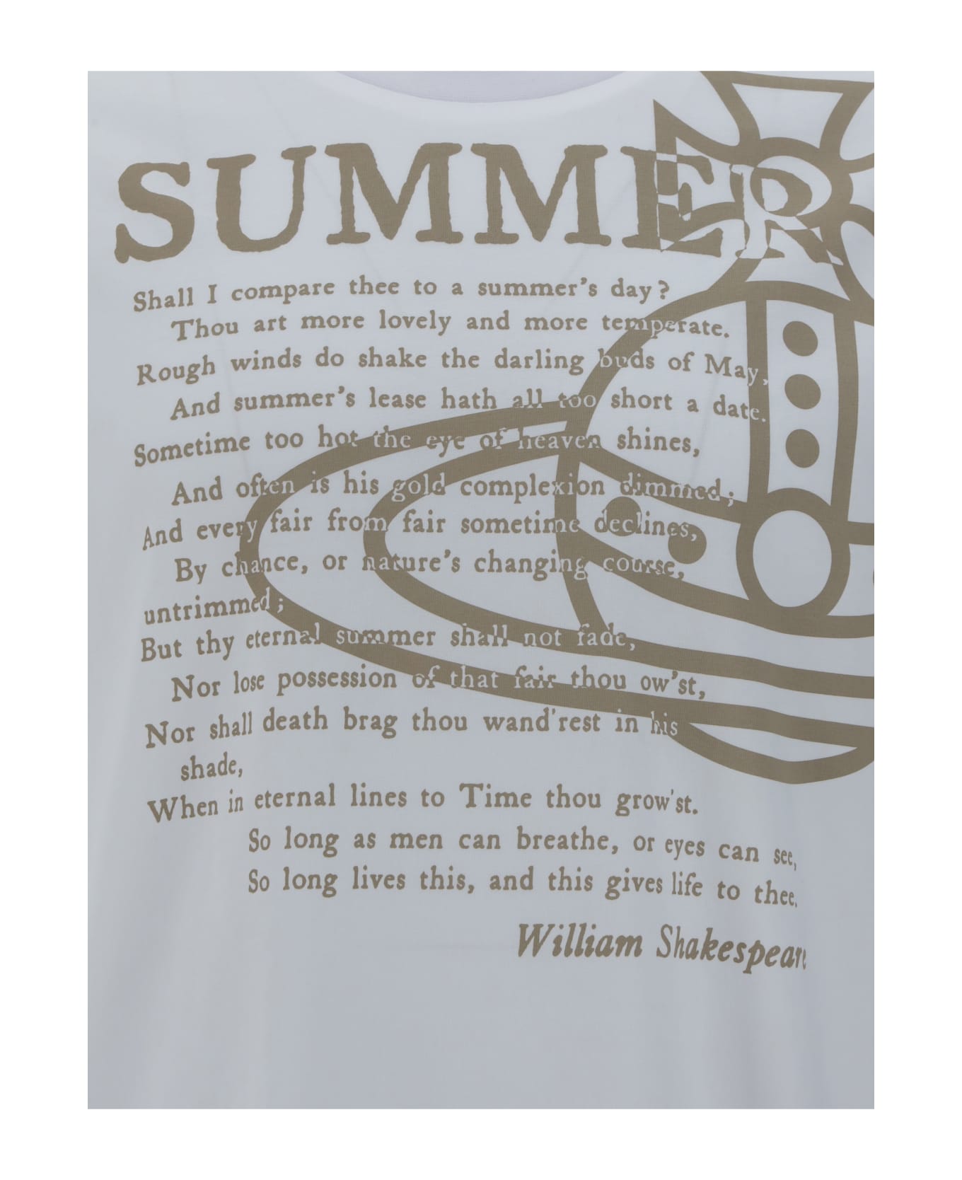Vivienne Westwood Summer T-shirt - Bianco