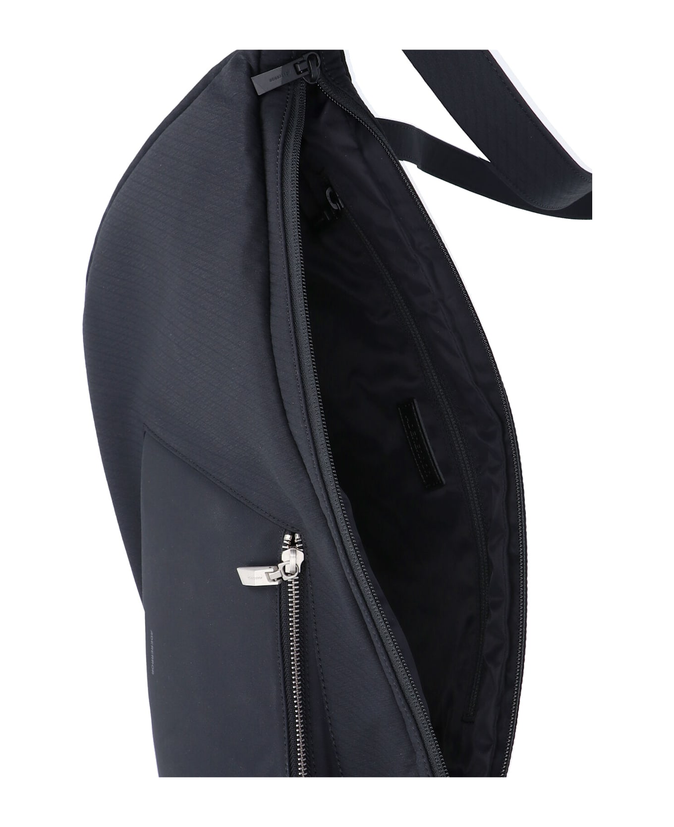 Ader Error Large Logo Crossbody Bag - Black  