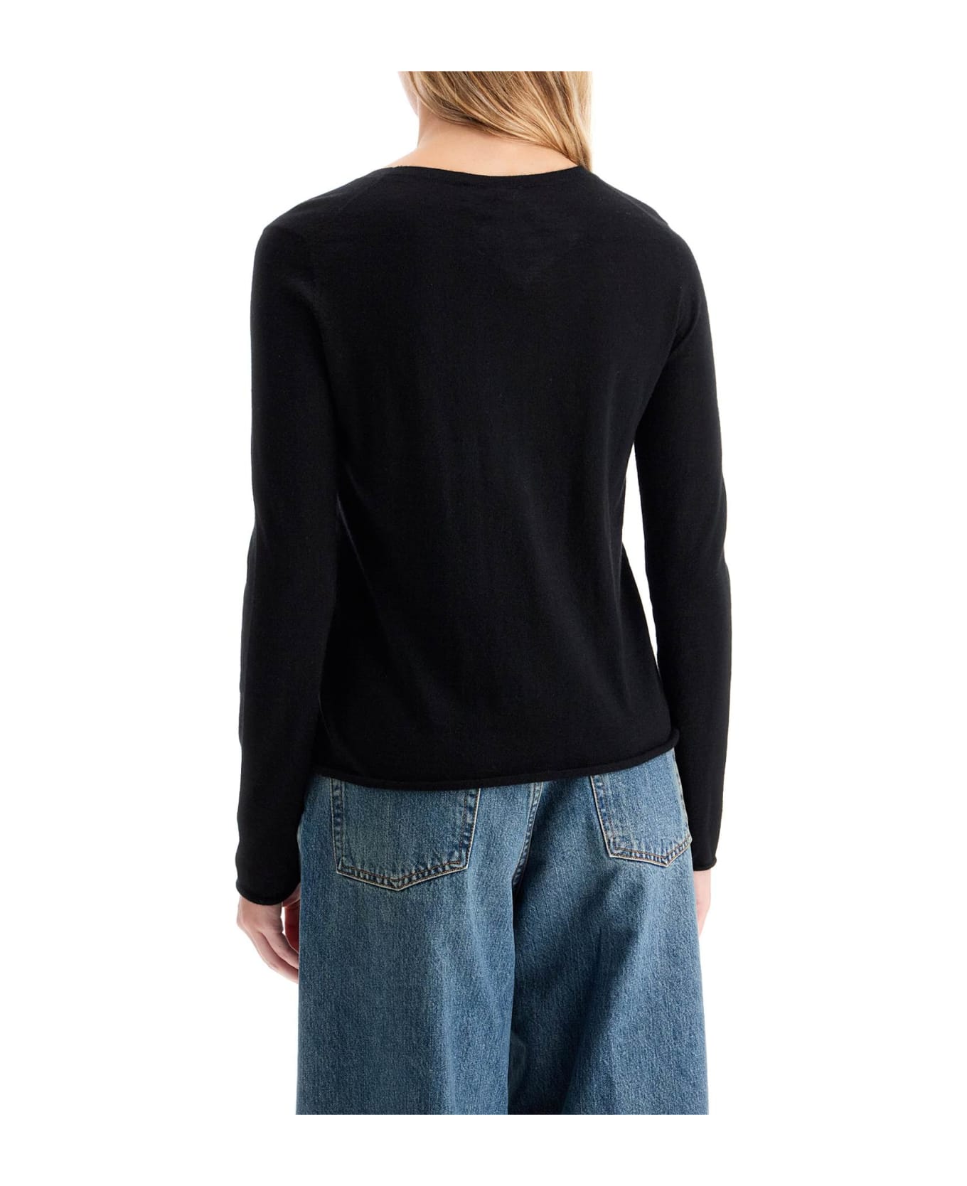 Lisa Yang Cashmere Alba Pullover - Black ニットウェア