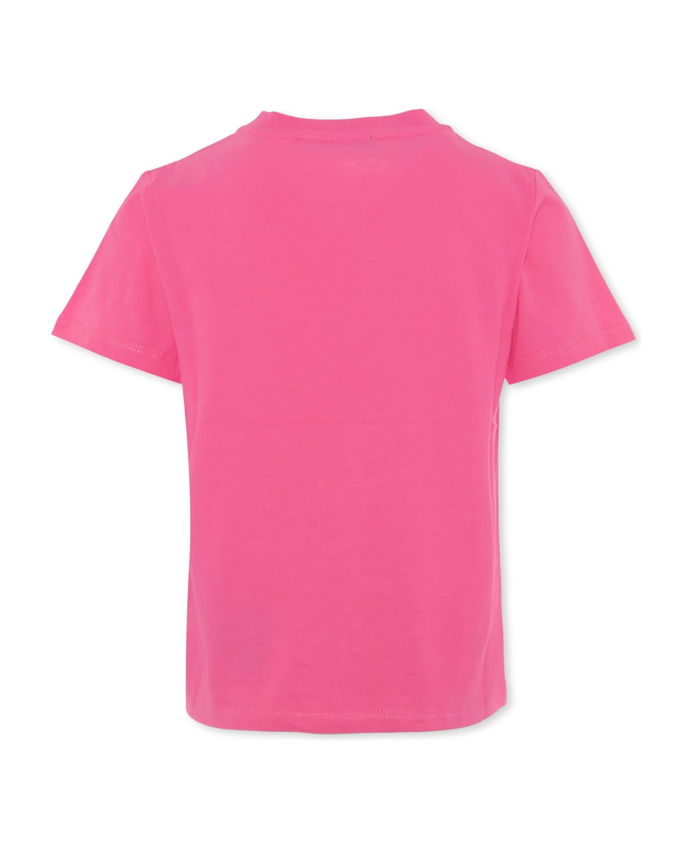 Balmain Pink T-shirt For Girl With Logo - Pink