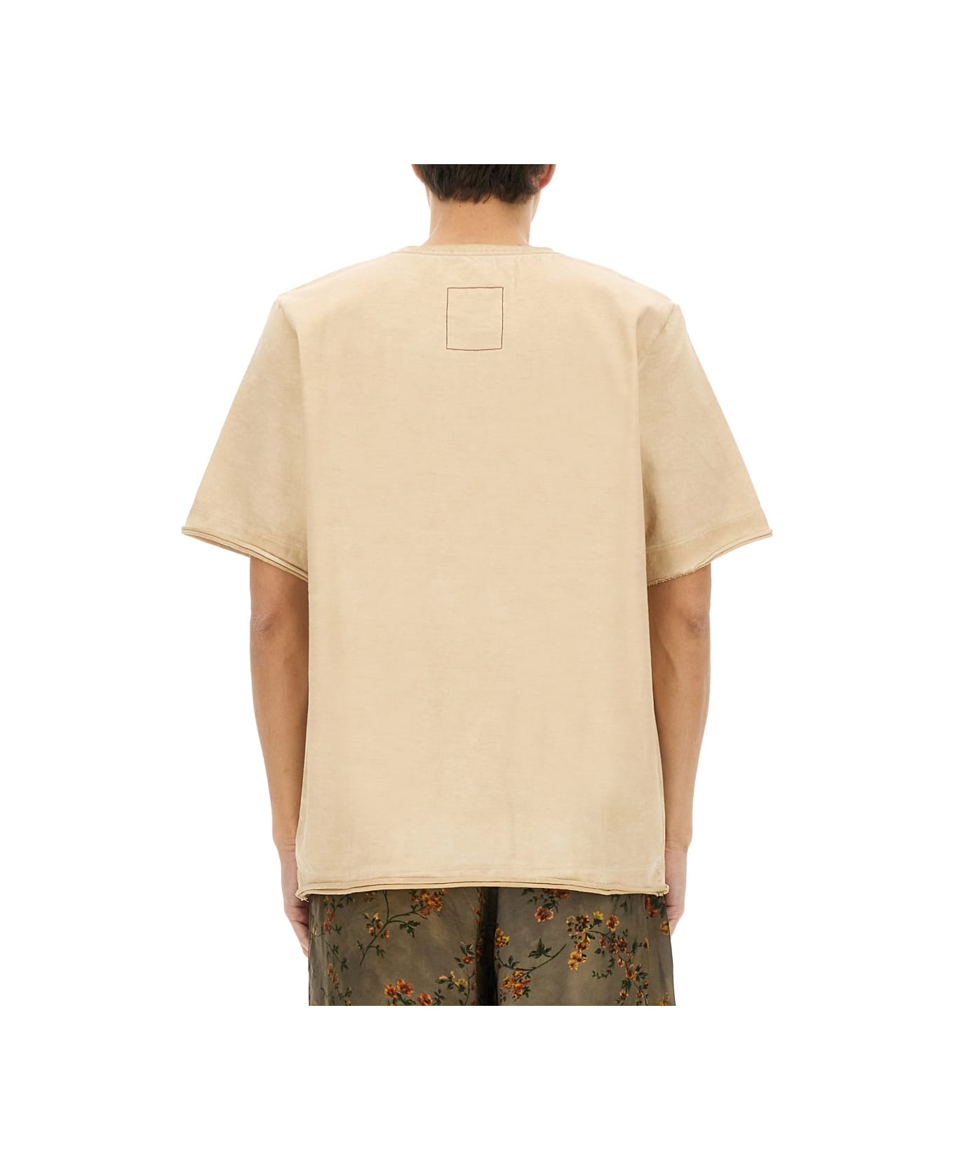 Uma Wang Cotton T-shirt - BEIGE