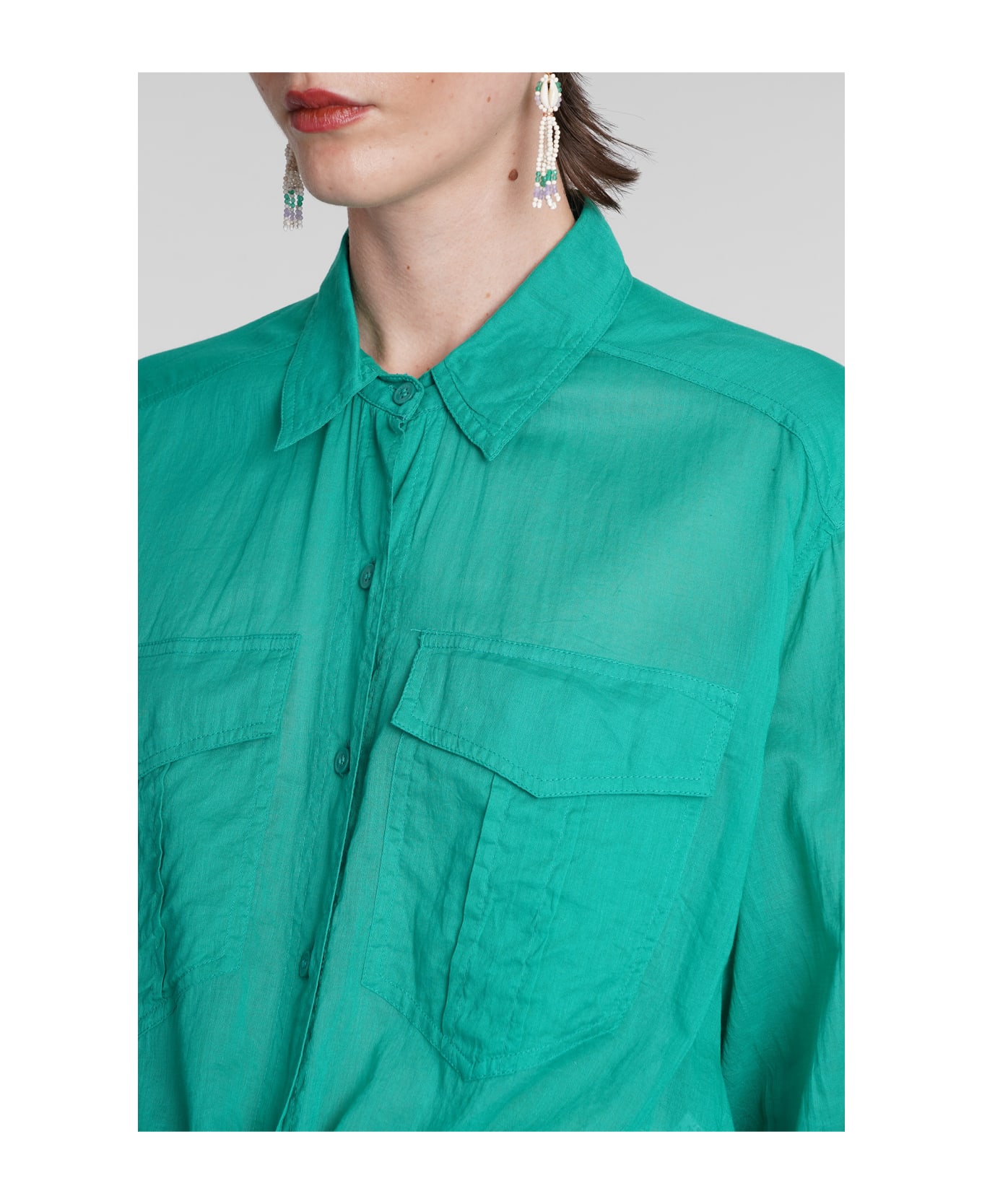 Marant Étoile Nath Shirt - green