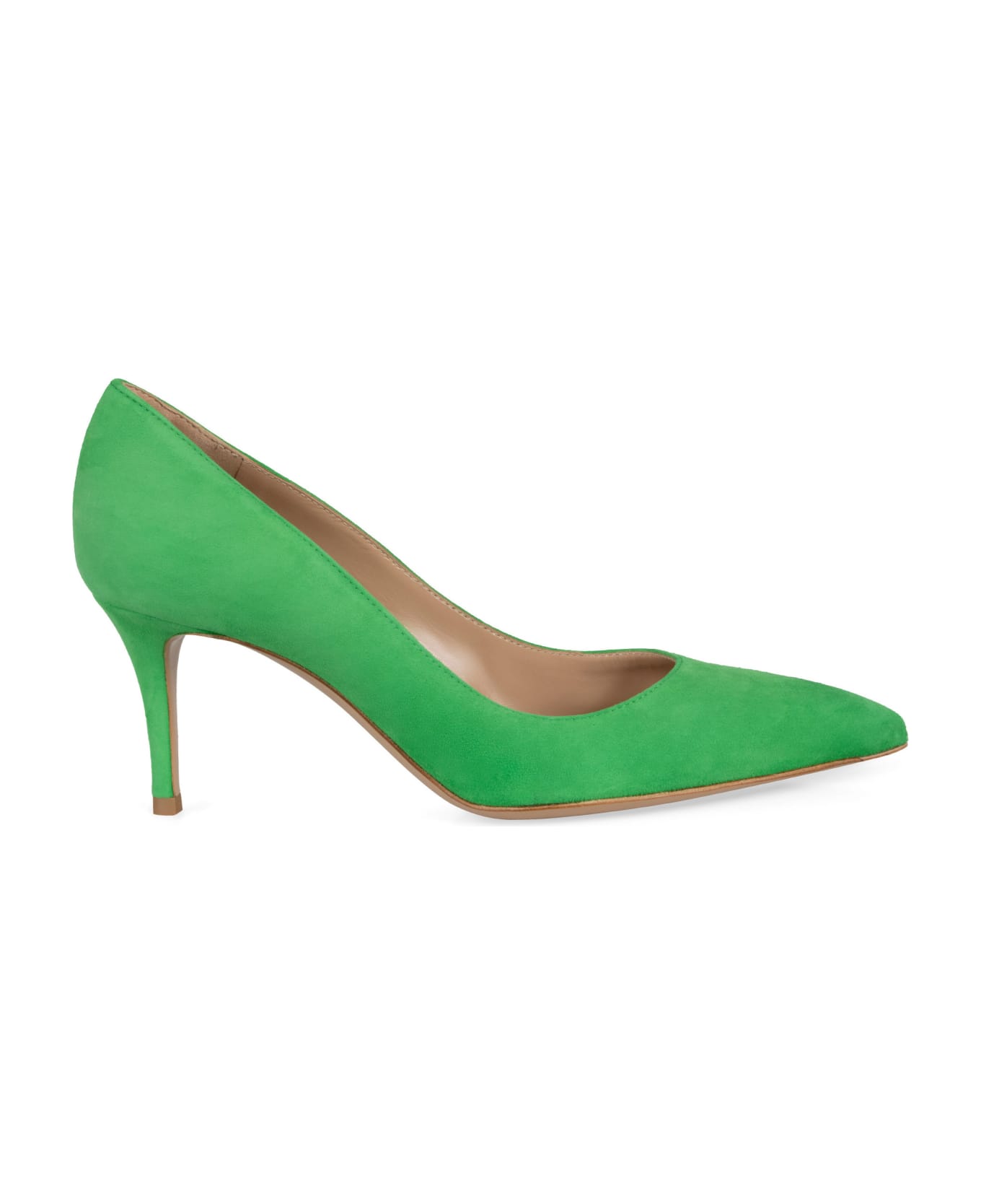 Gianvito Rossi Suede Pumps - green ハイヒール