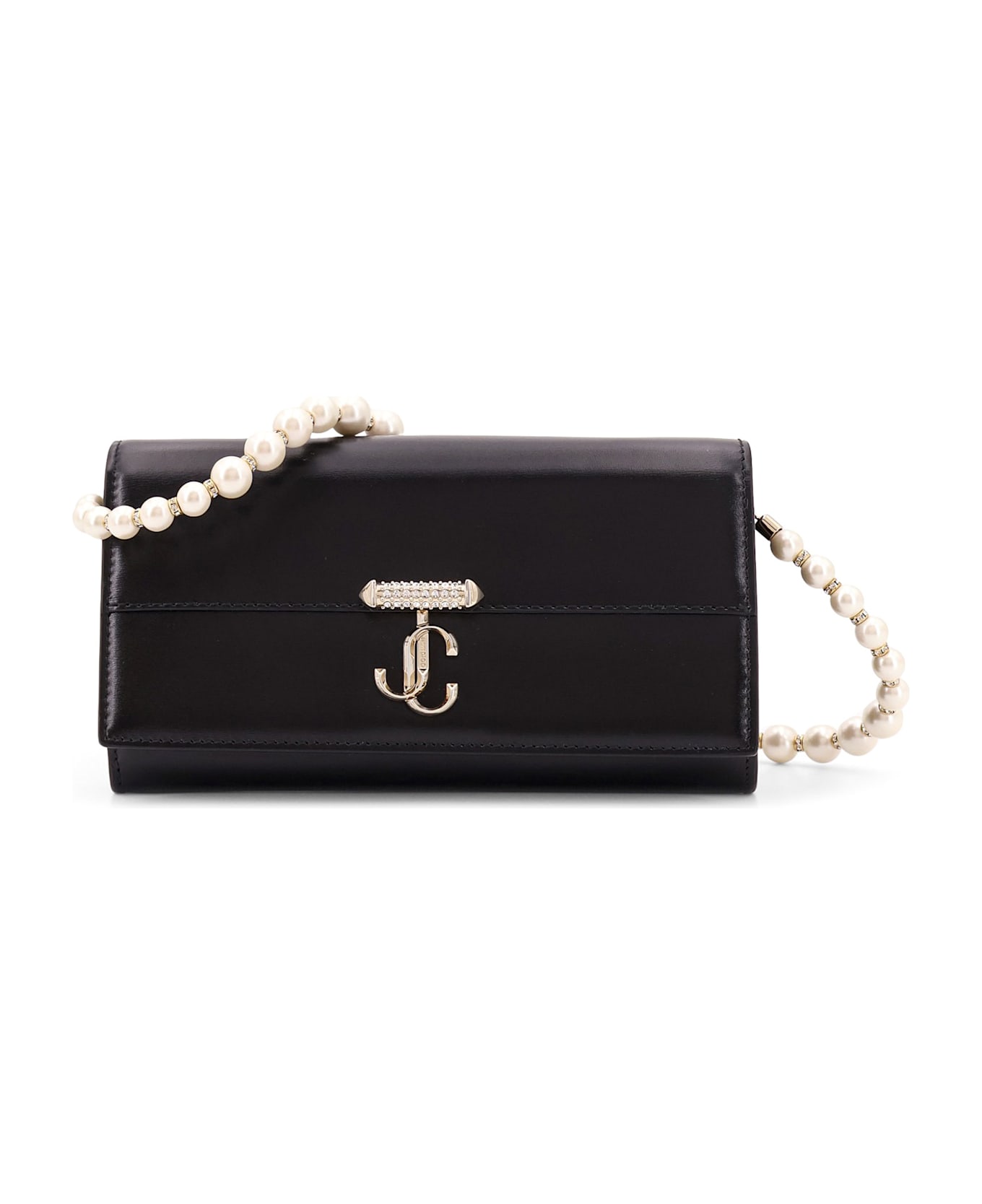 Jimmy Choo Avenue Shoulder Bag - Black
