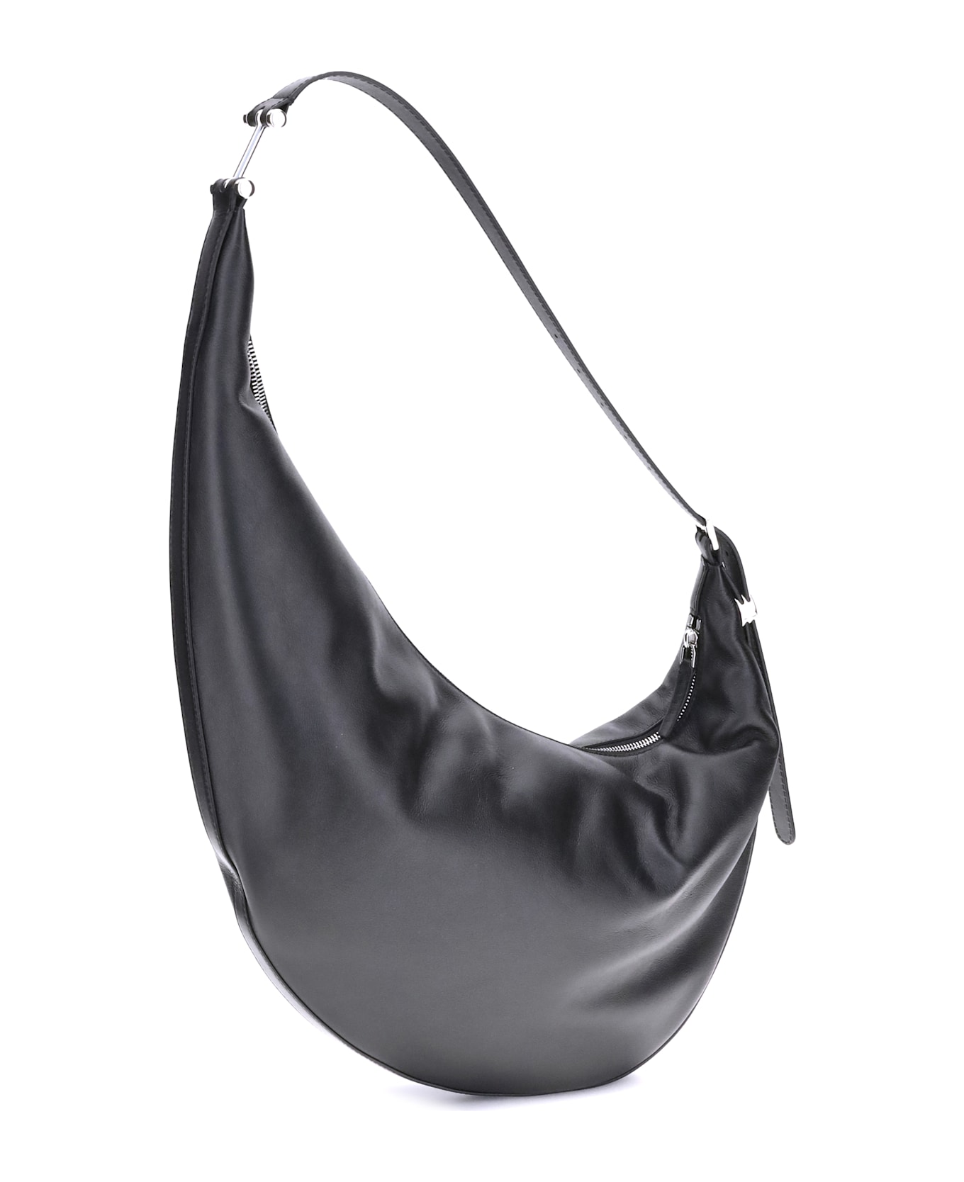 Marni Small Dot Hobo Shoulder Bag - Black