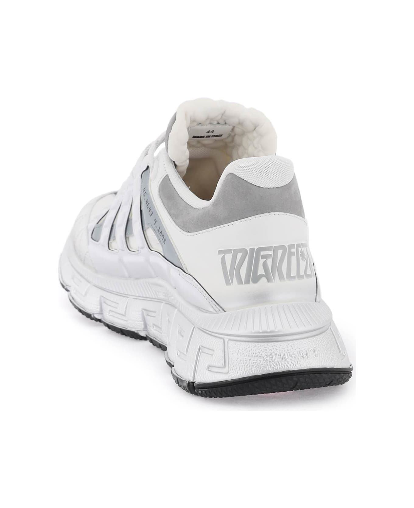 Versace White 'trigreca' Sneakers - White スニーカー