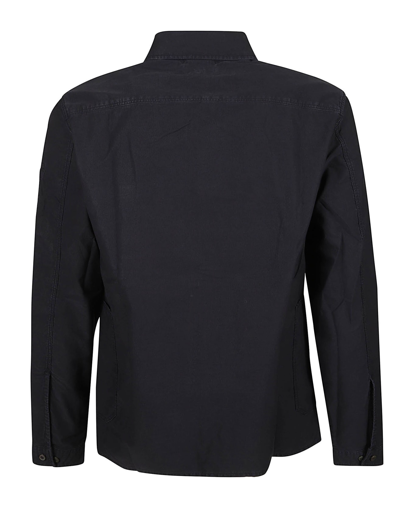 C.P. Company Ottoman Long-sleeved Shirt - TOTAL ECLIPSE