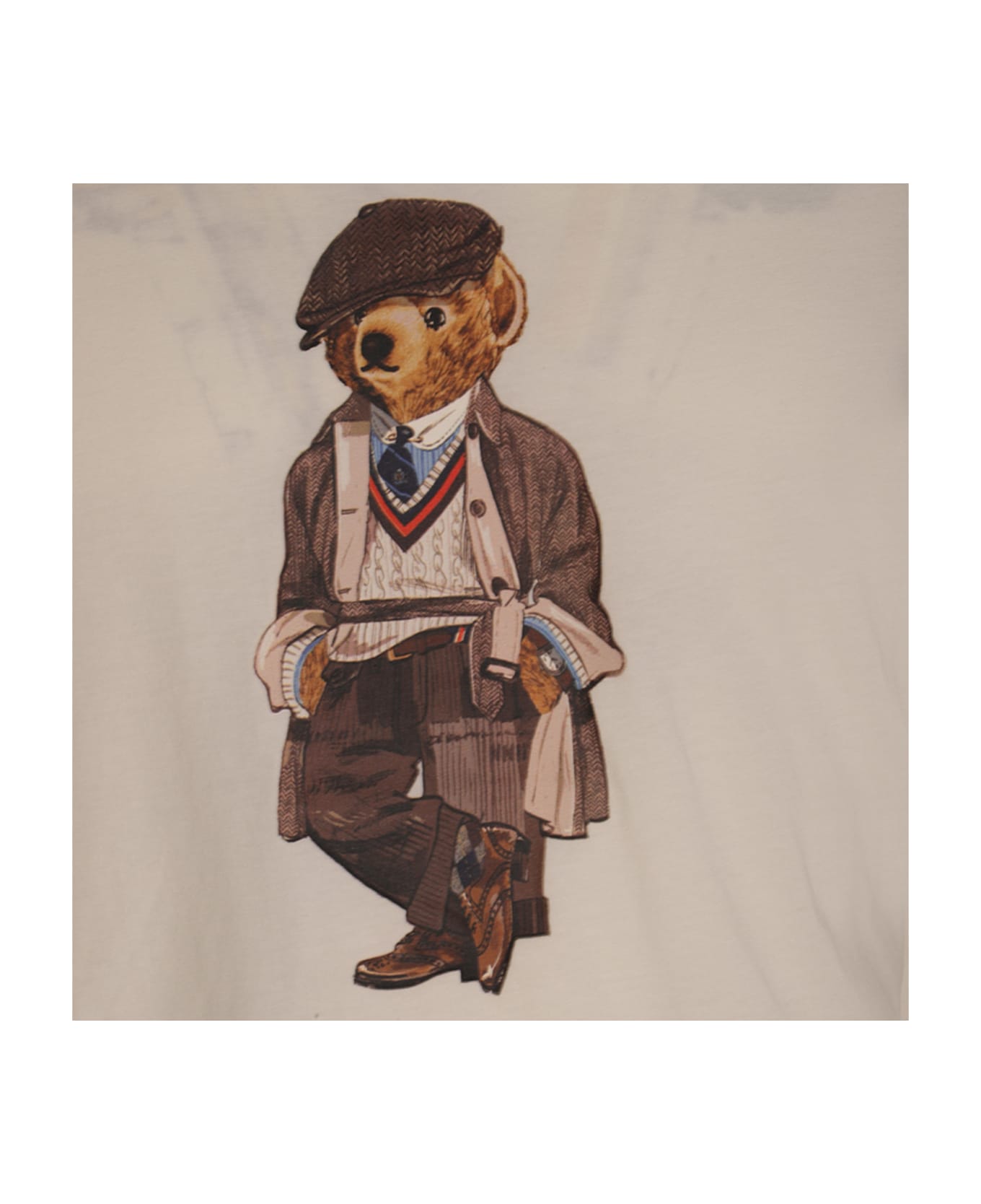 Ralph Lauren White Cotton T-shirt
