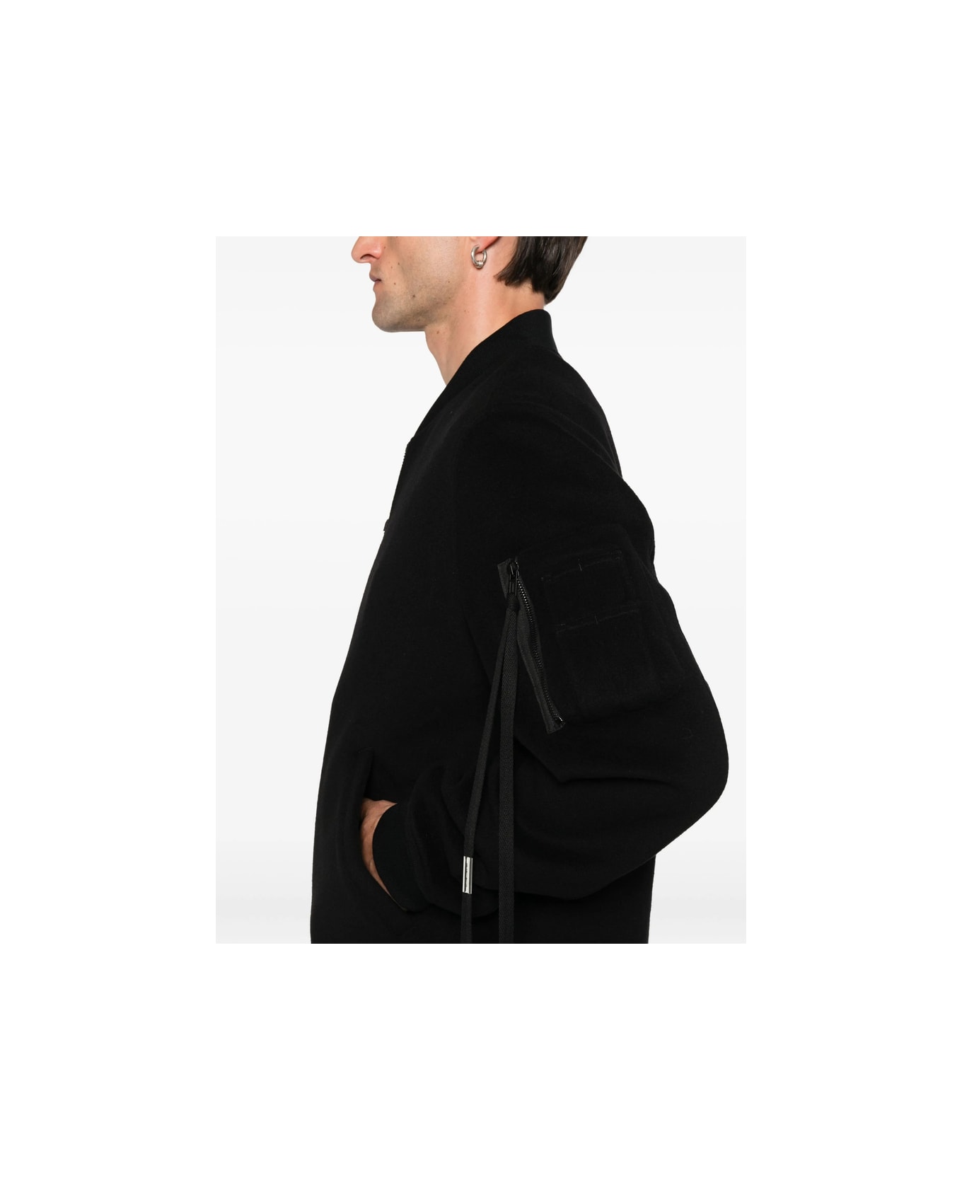 Ann Demeulemeester Outerwear - BLACK