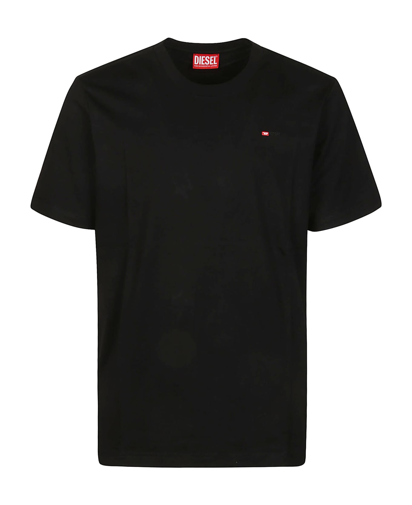 Diesel T-just Micro-div T-shirt - Xx Black
