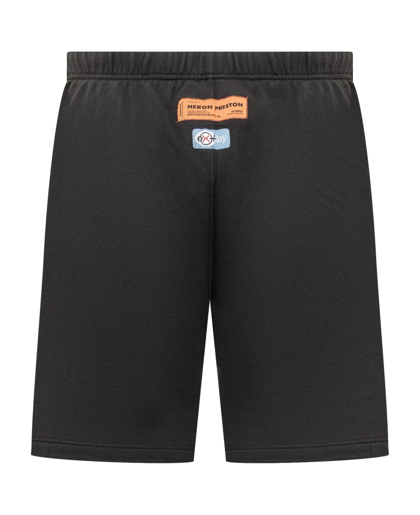 HERON PRESTON Shorts - BLACK ショートパンツ