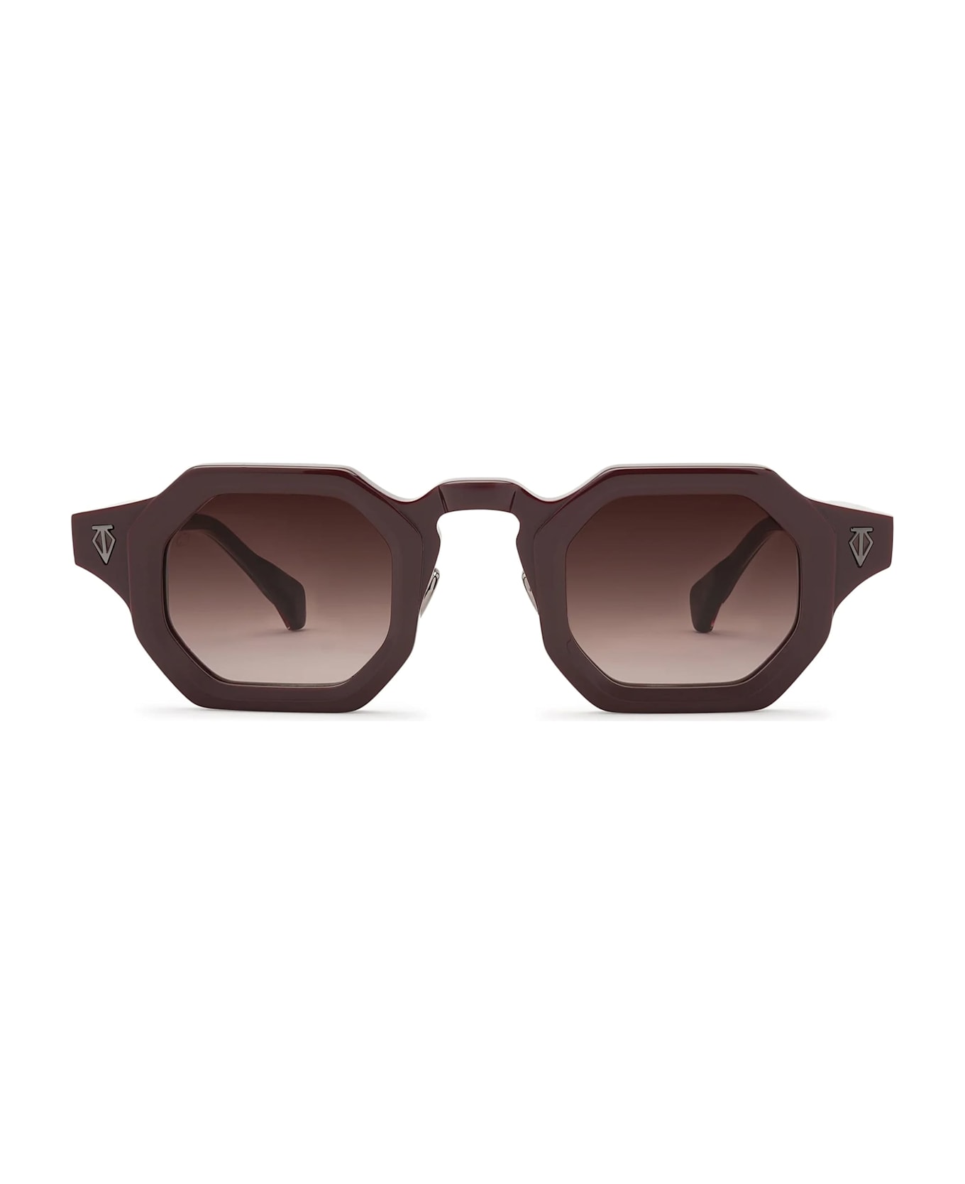 T Henri Birdcage - Oxblood Sunglasses - burgundy