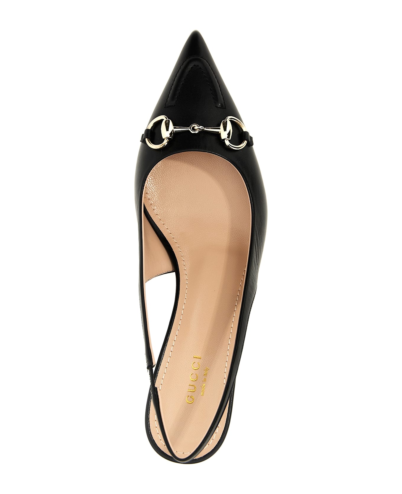 Gucci 'morsetto' Slingback - Black  