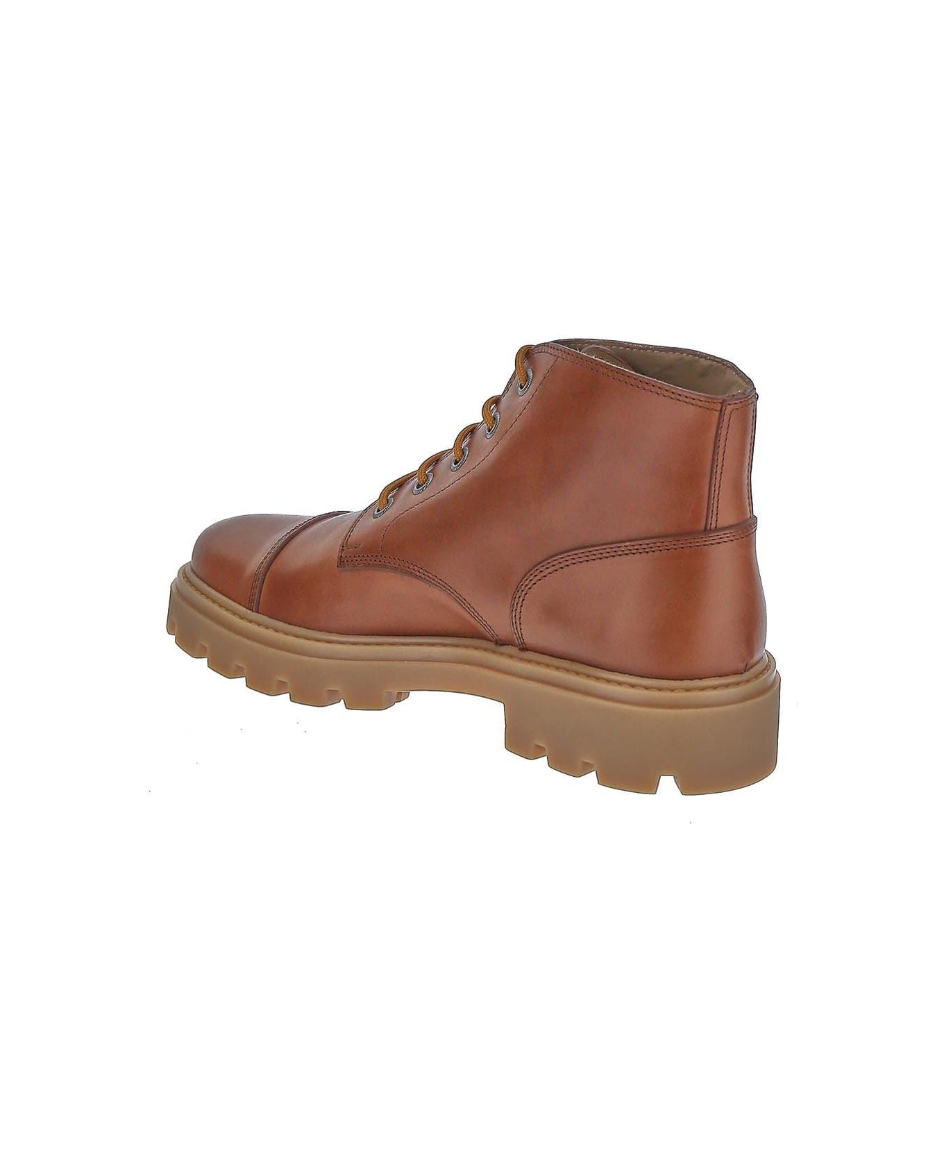 Tod
s Ankle Boots In Leather - BROWN