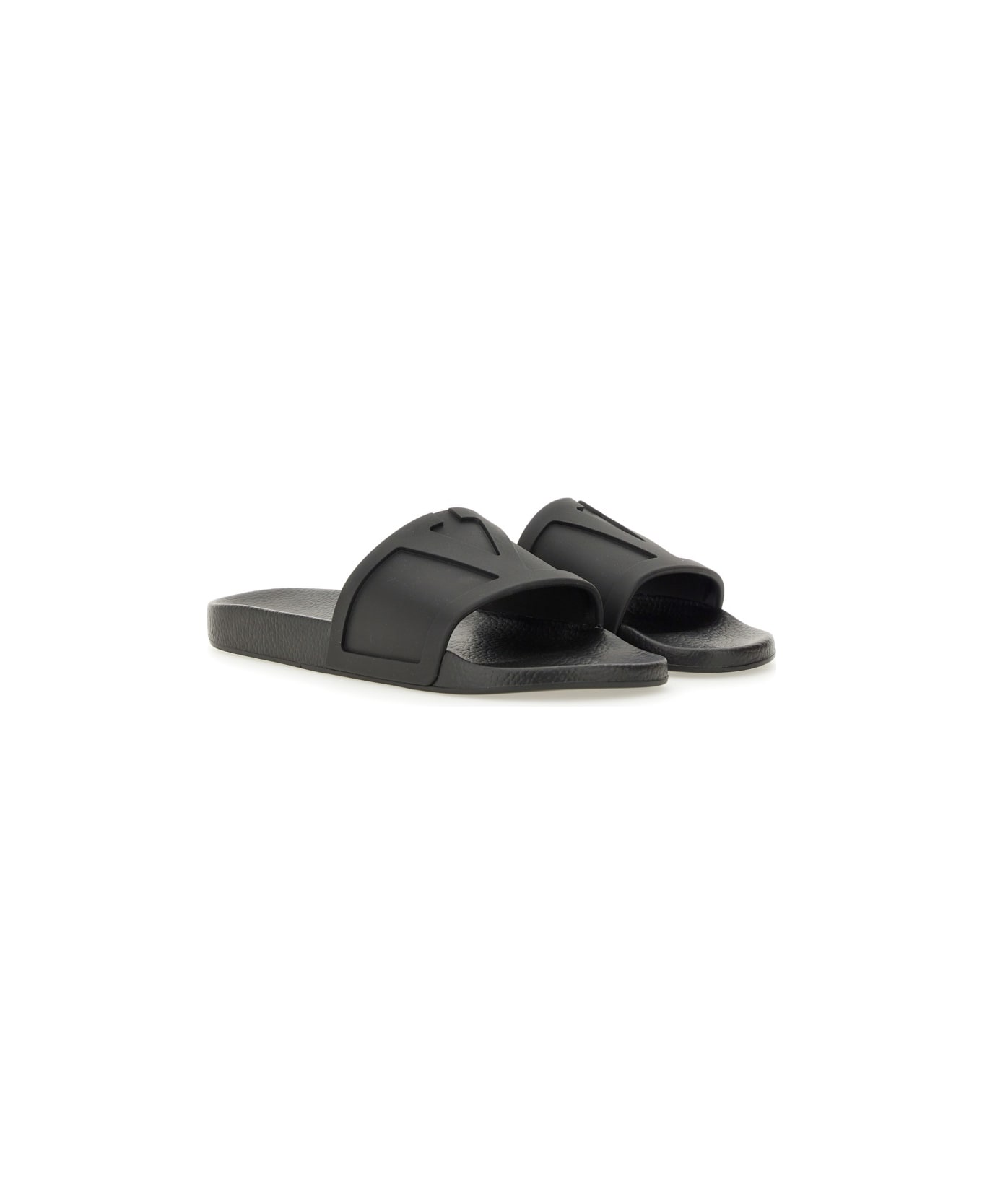 Valentino Garavani Slide Sandal "coolside" - BLACK