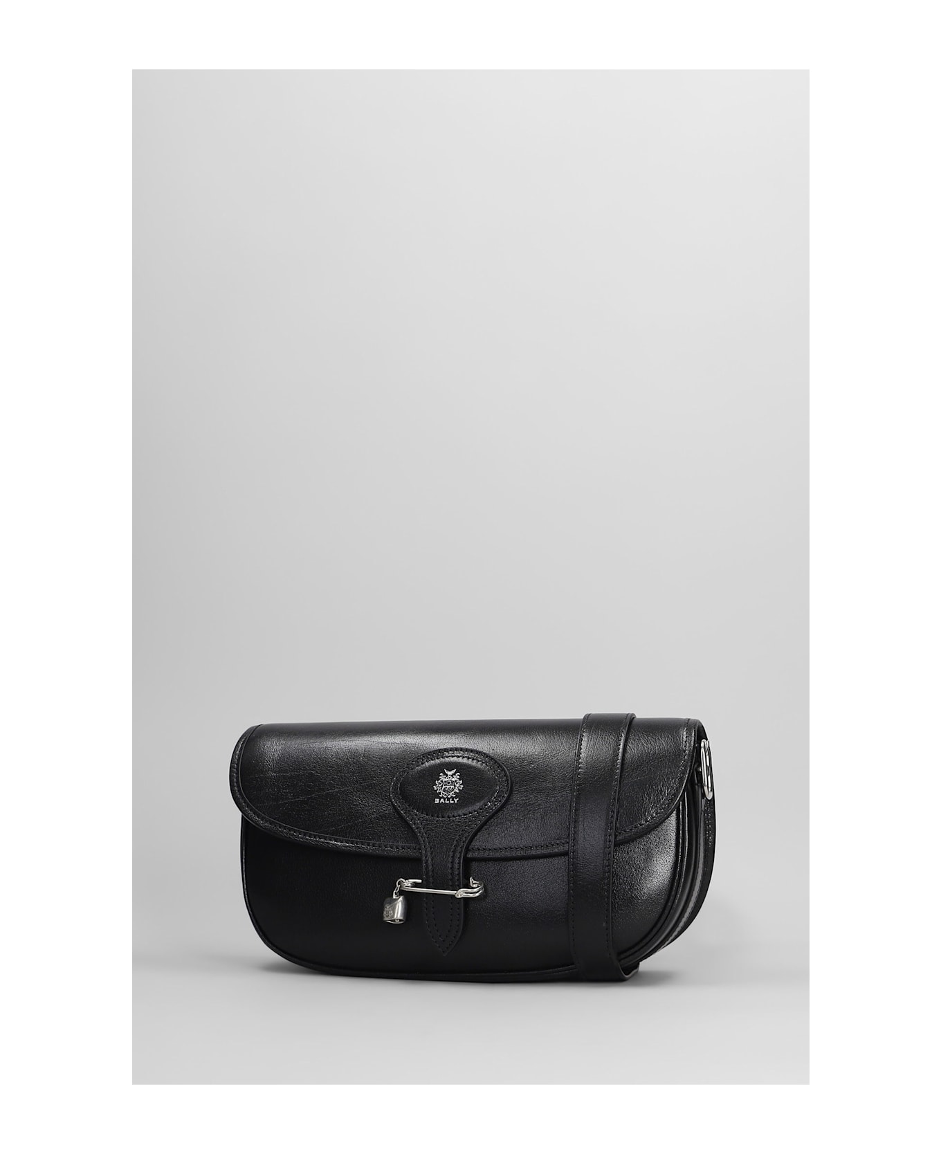 Bally Beckett Cross Shoulder Bag In Black Leather - black