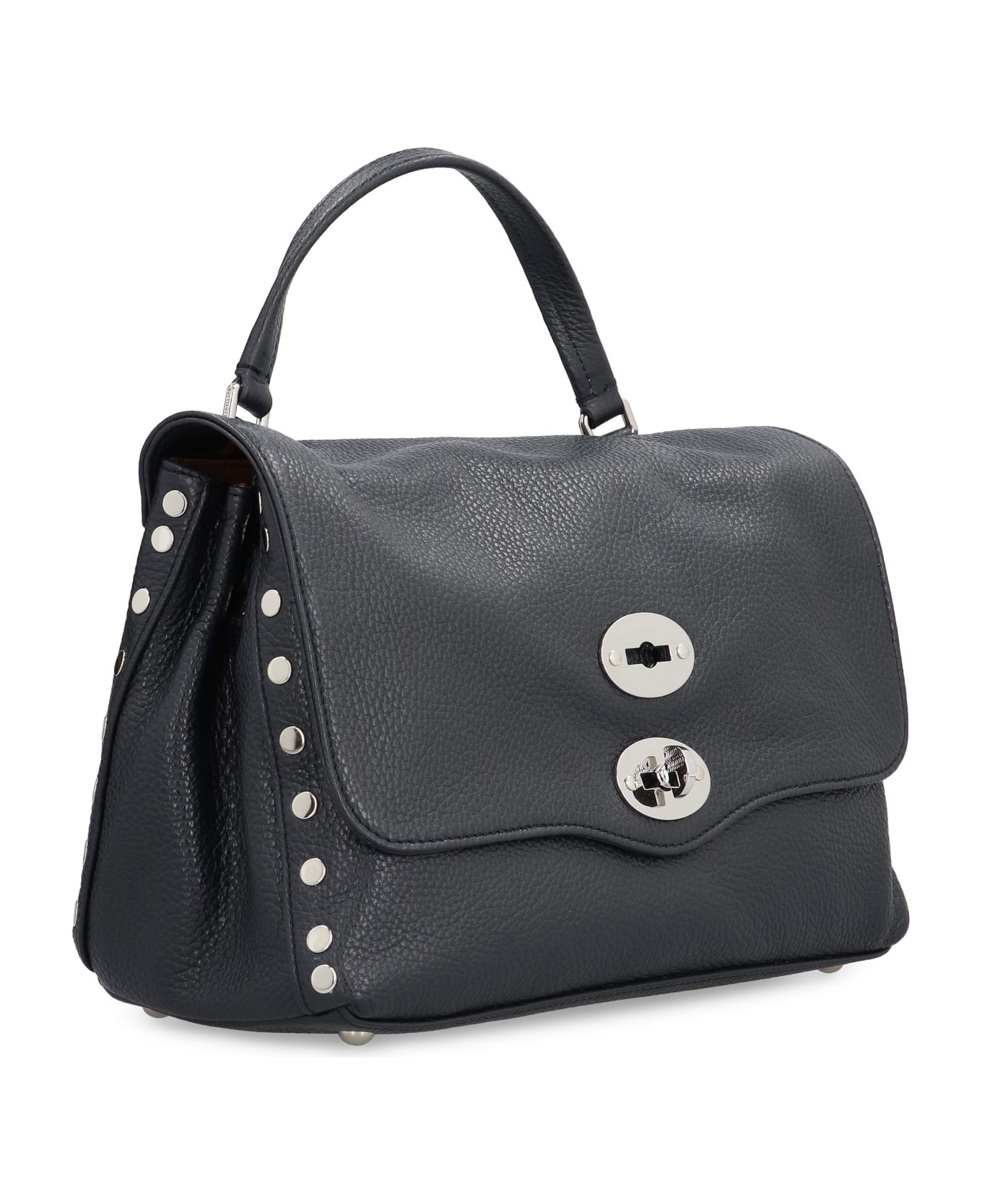 Zanellato Postina S Leather Handbag - blue