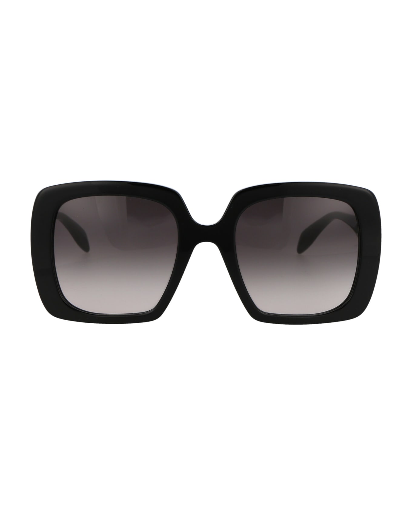 Alexander McQueen Eyewear Am0378s Sunglasses - 001 BLACK BLACK GREY