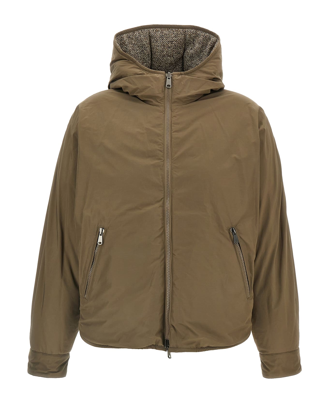 Brunello Cucinelli Reversible Down Jacket - Multicolor