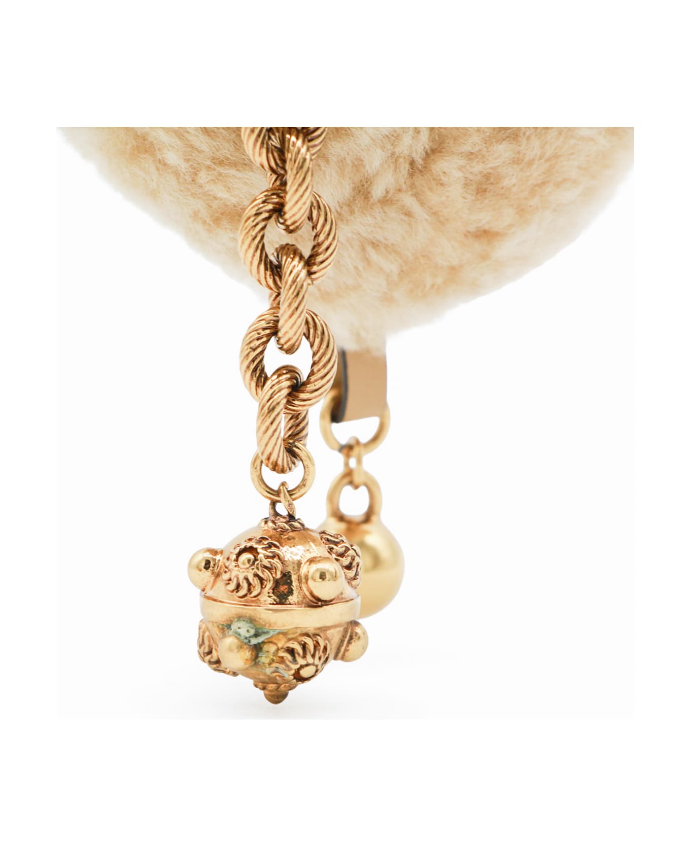 Chloé Beige Key Ring - SUMMERY BEIGE