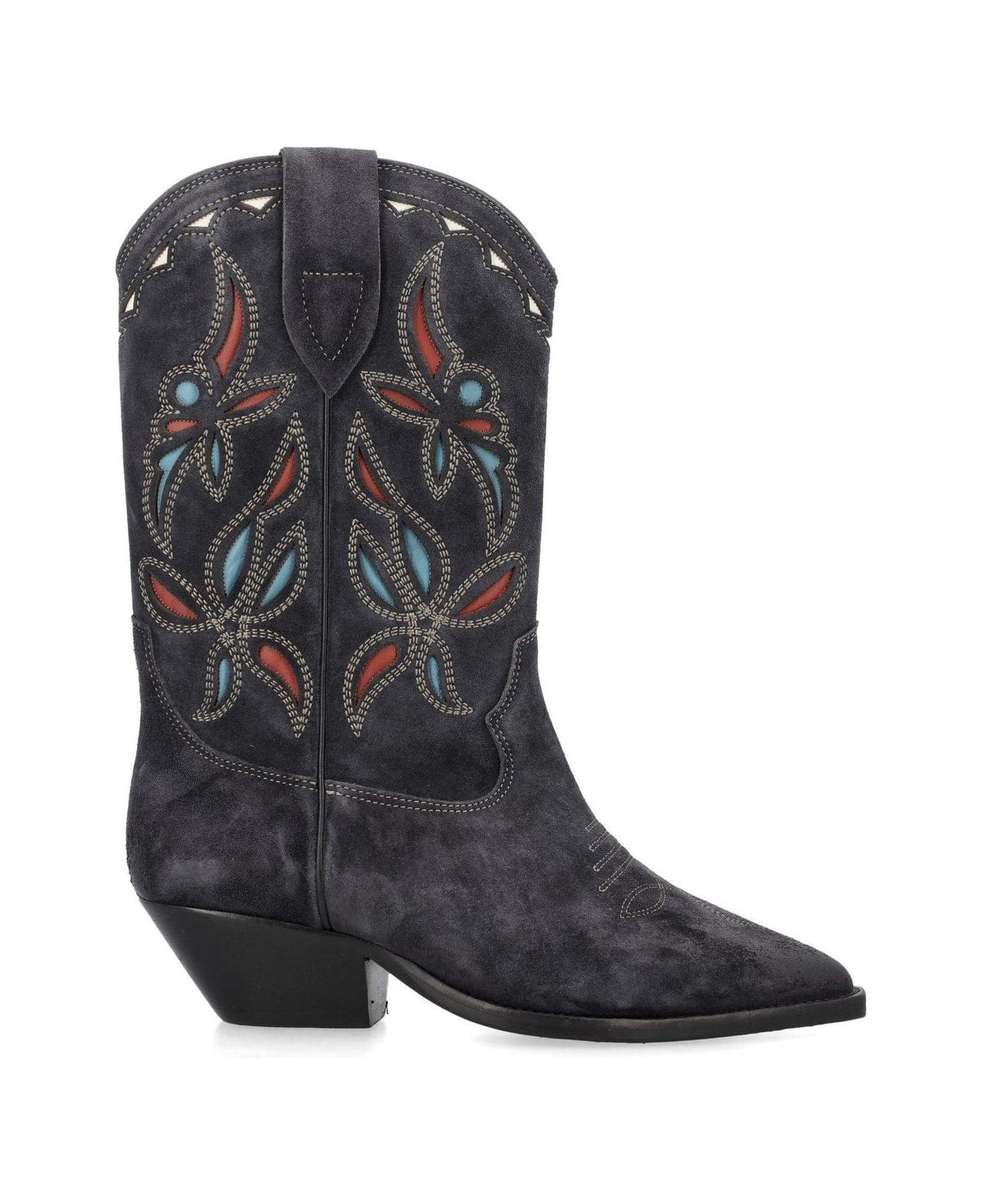 Isabel Marant Duerto Texan Boots - FADED BLACK