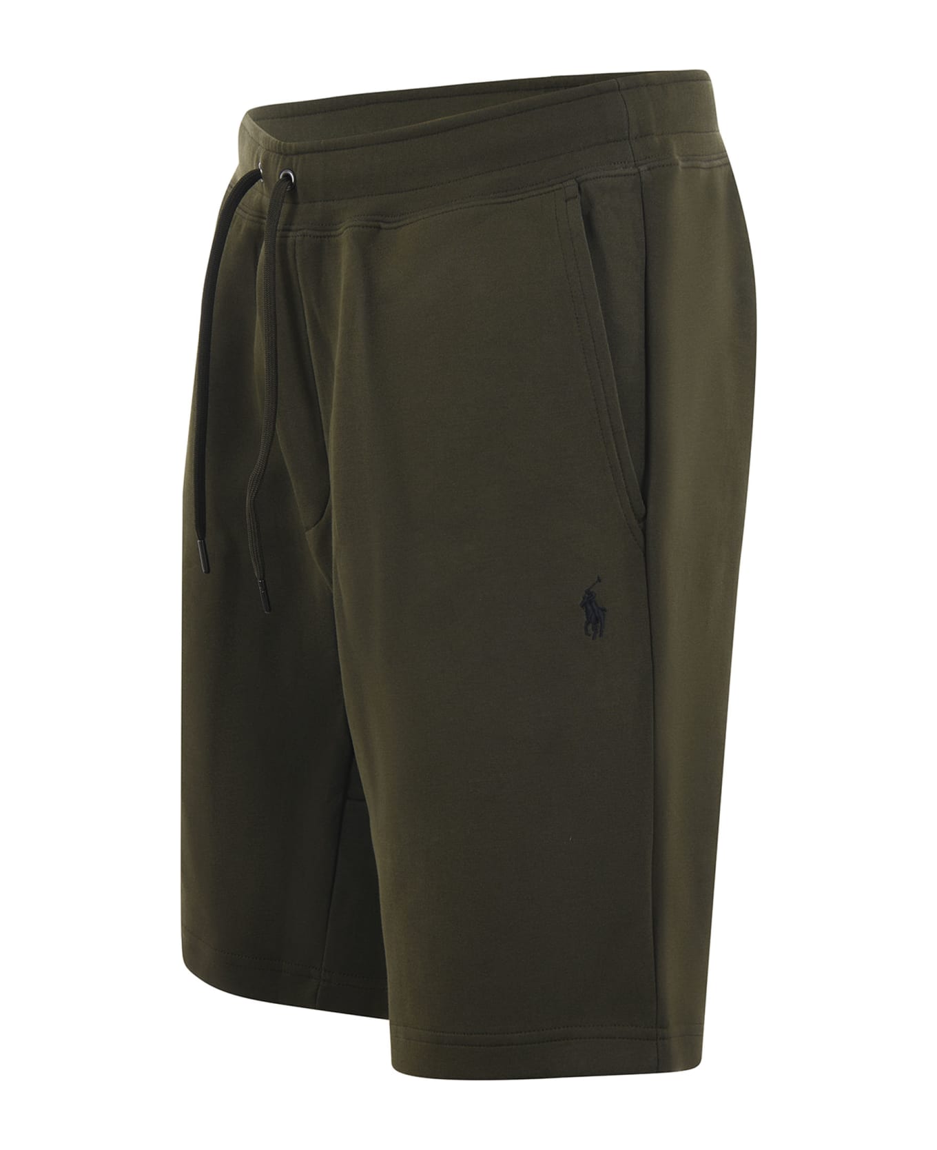 Polo Ralph Lauren Shorts Polo Ralph Lauren In Misto Cotone Disponibile Store Scafati - Verde militare
